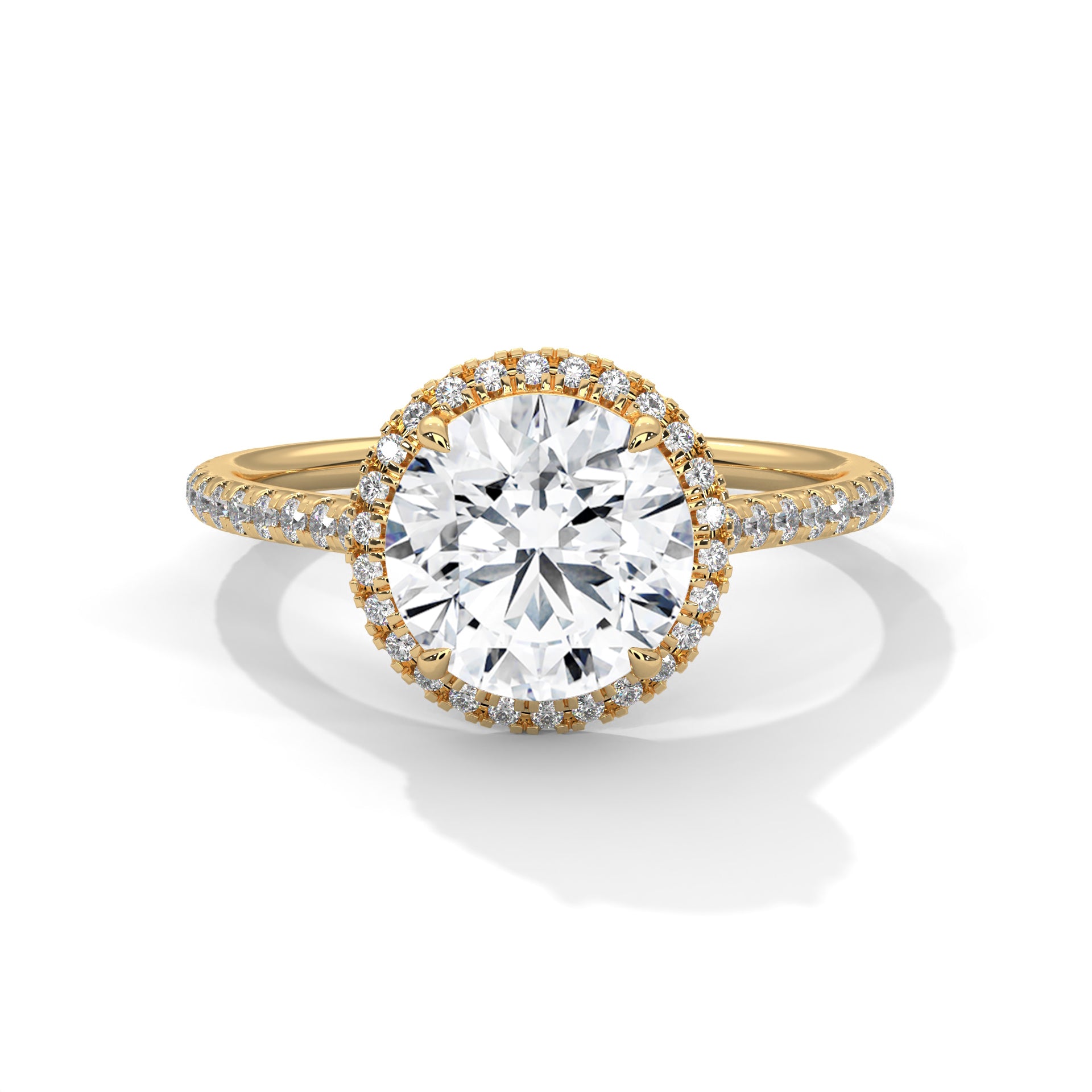Monroe Halo  Ring