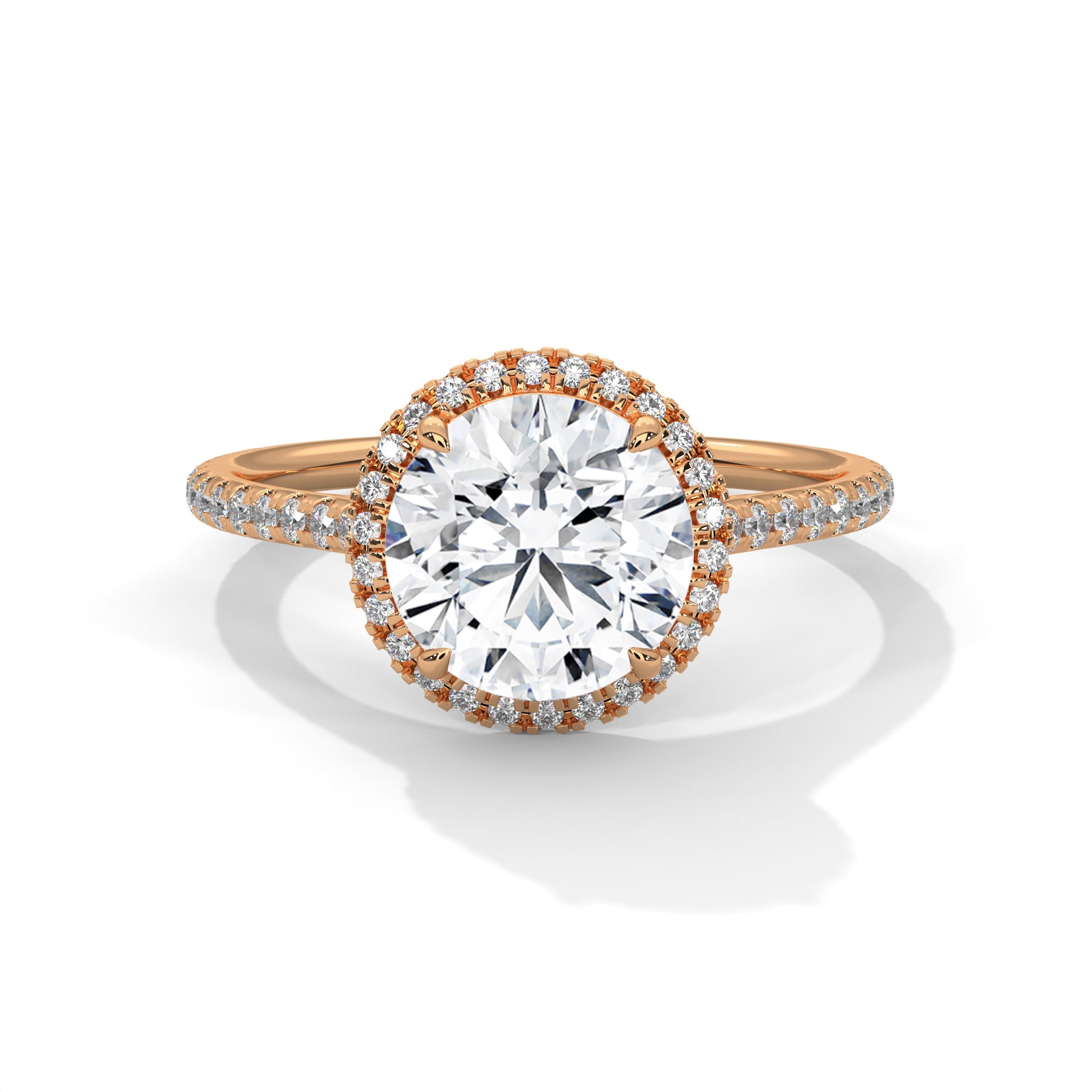Monroe Halo  Ring