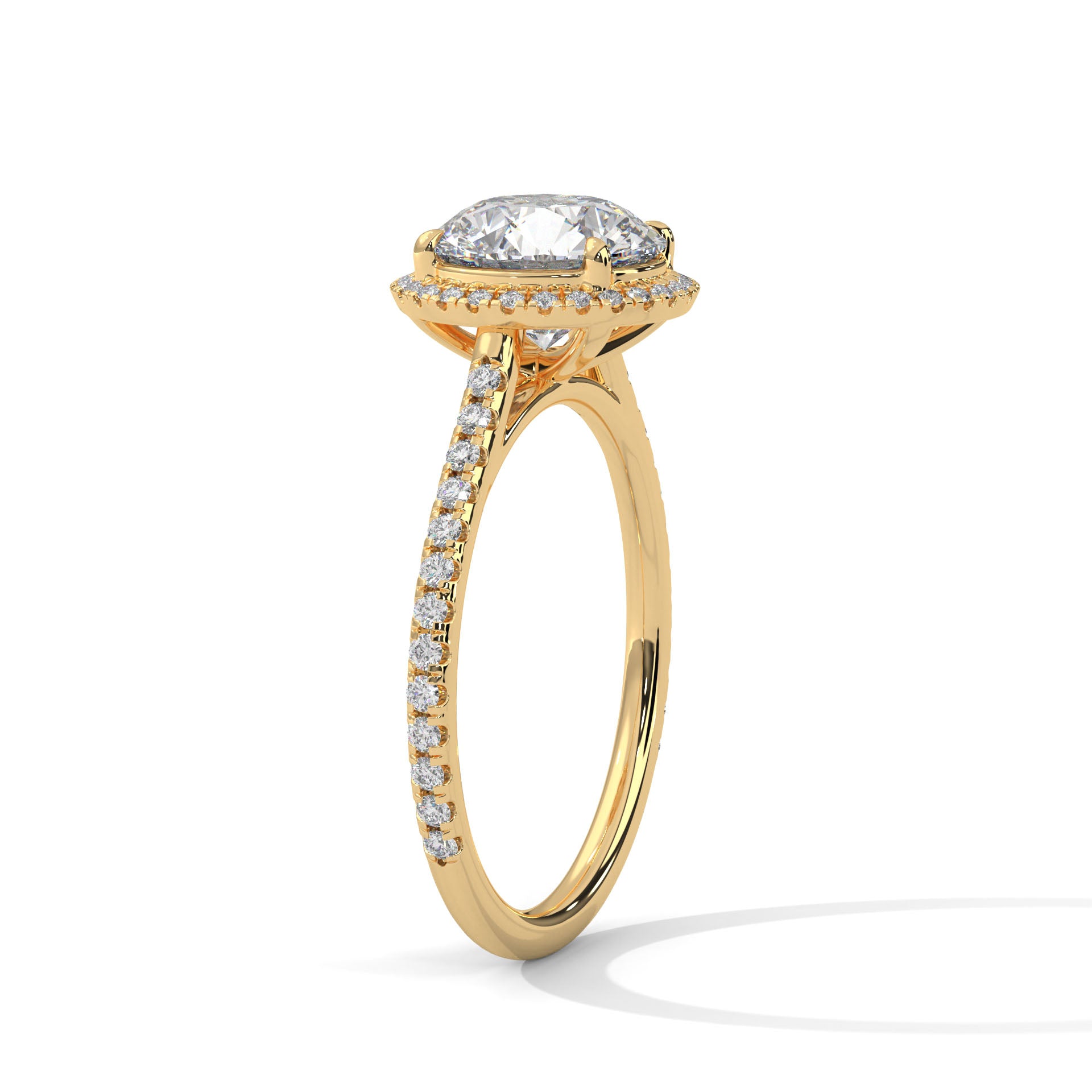 Monroe Halo  Ring