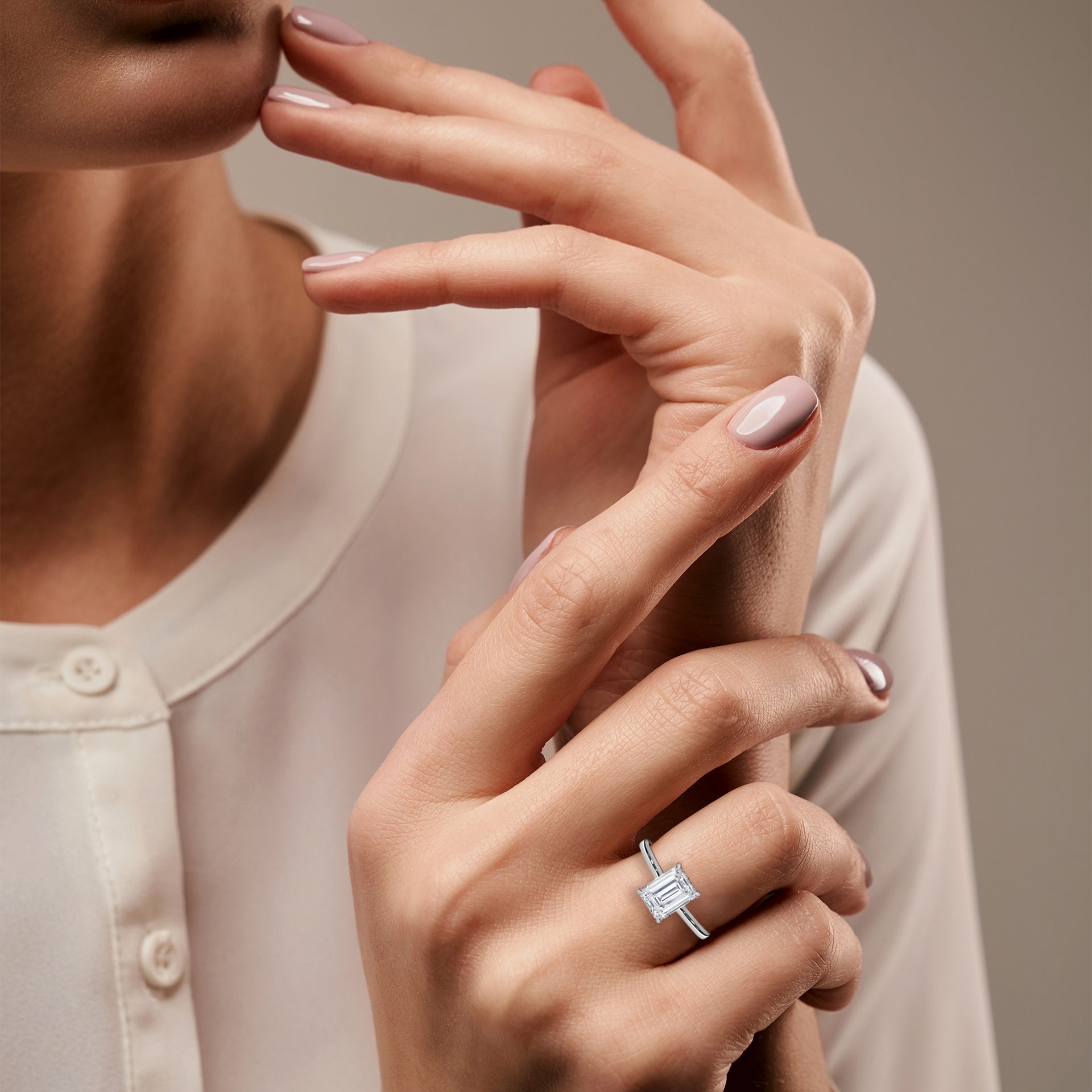 Rosalee Solitaire Ring