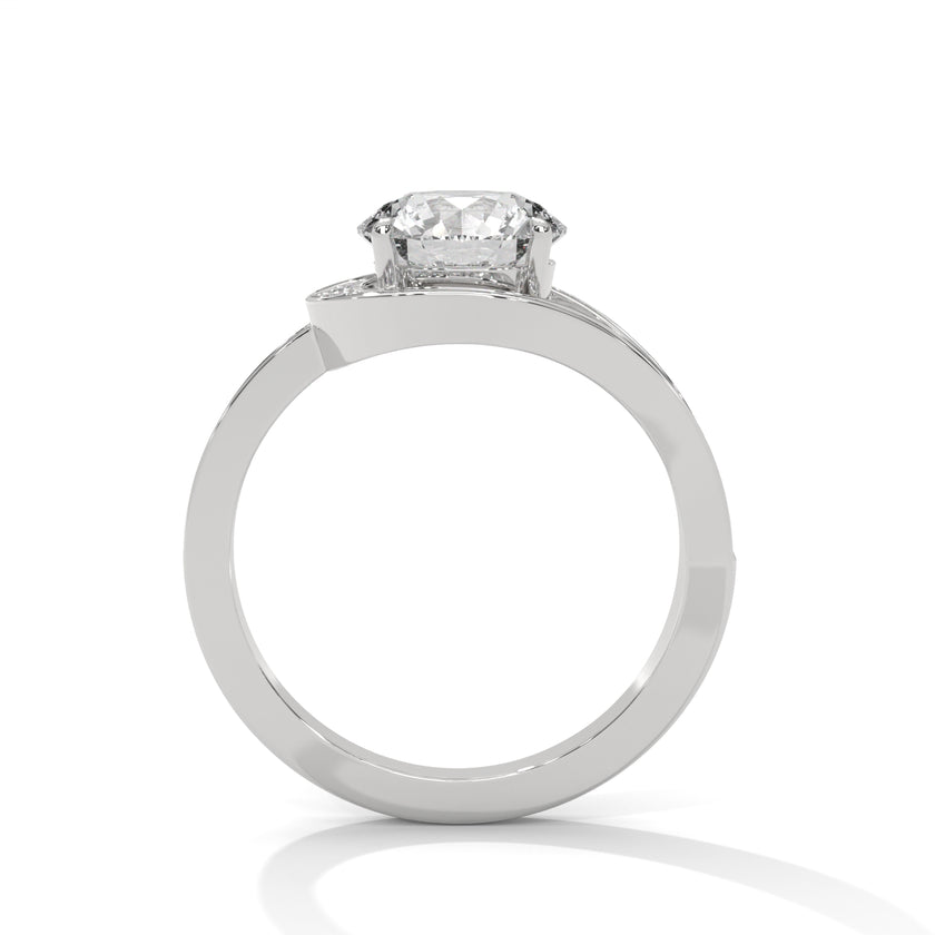 Brittany Halo  Ring