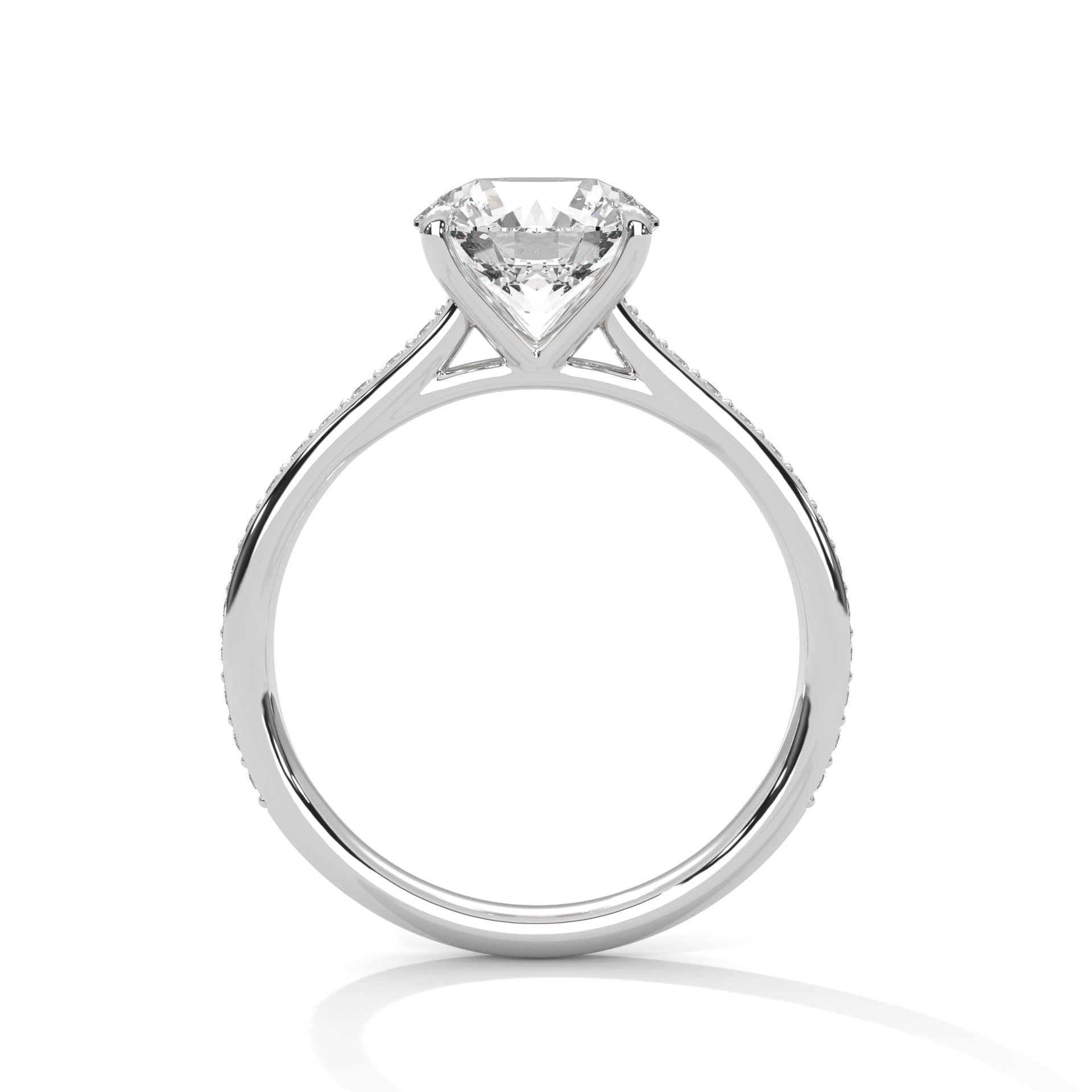 Monica Solitaire Ring