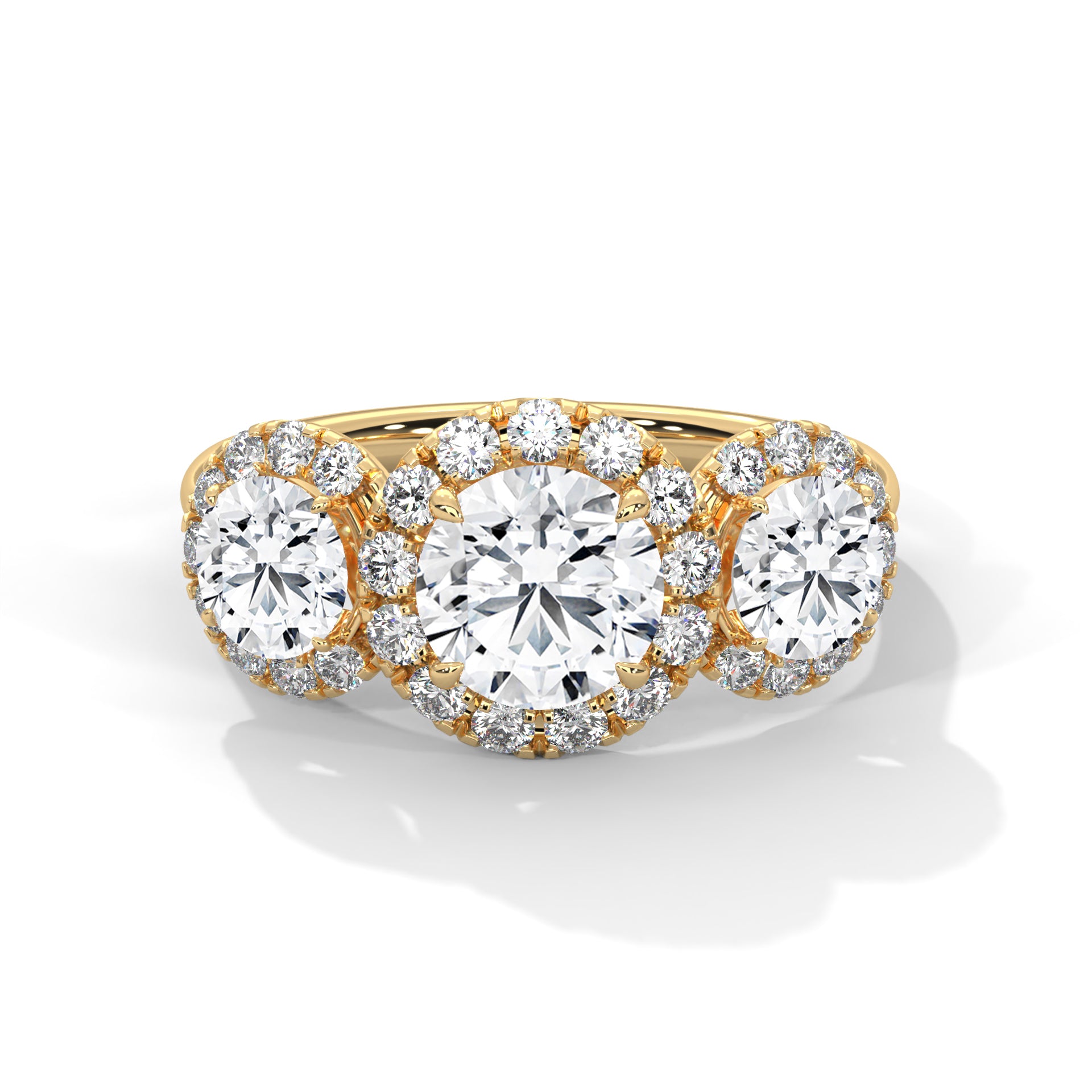 Amalia Three Stone