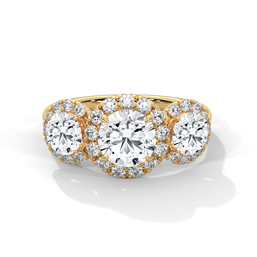 Amalia Three Stone