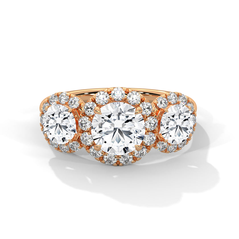 Amalia Three Stone
