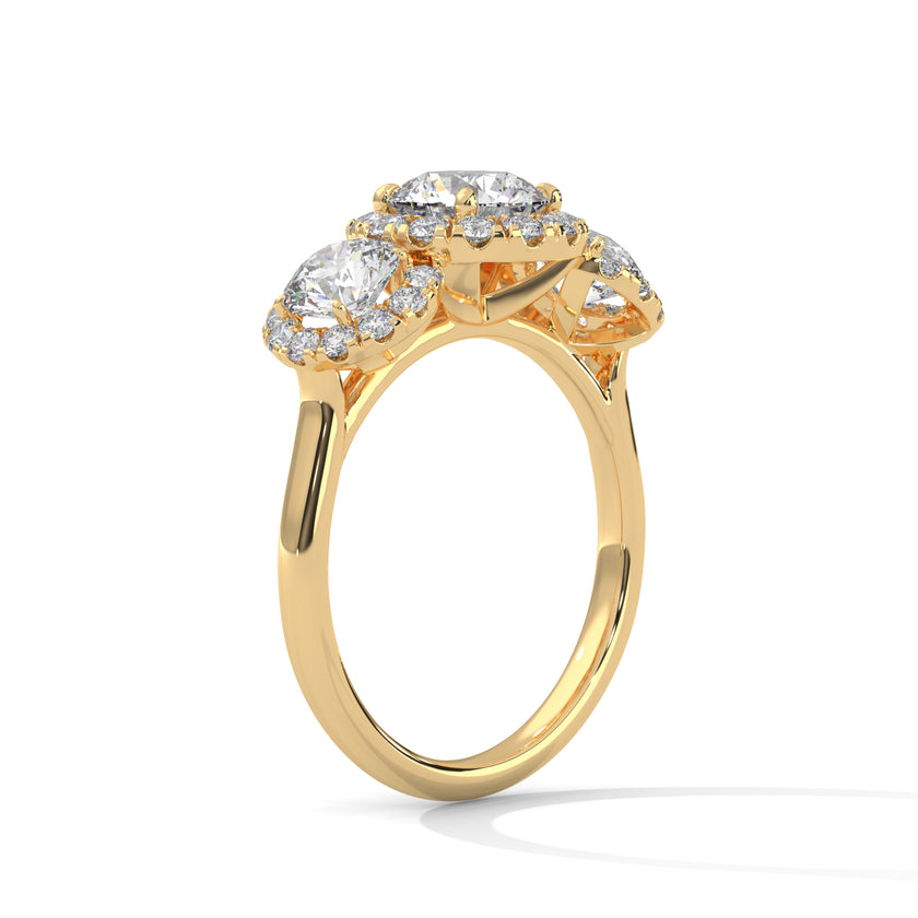 Amalia Three Stone