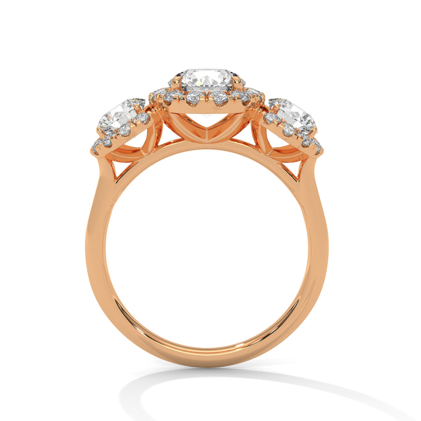 Amalia Three Stone