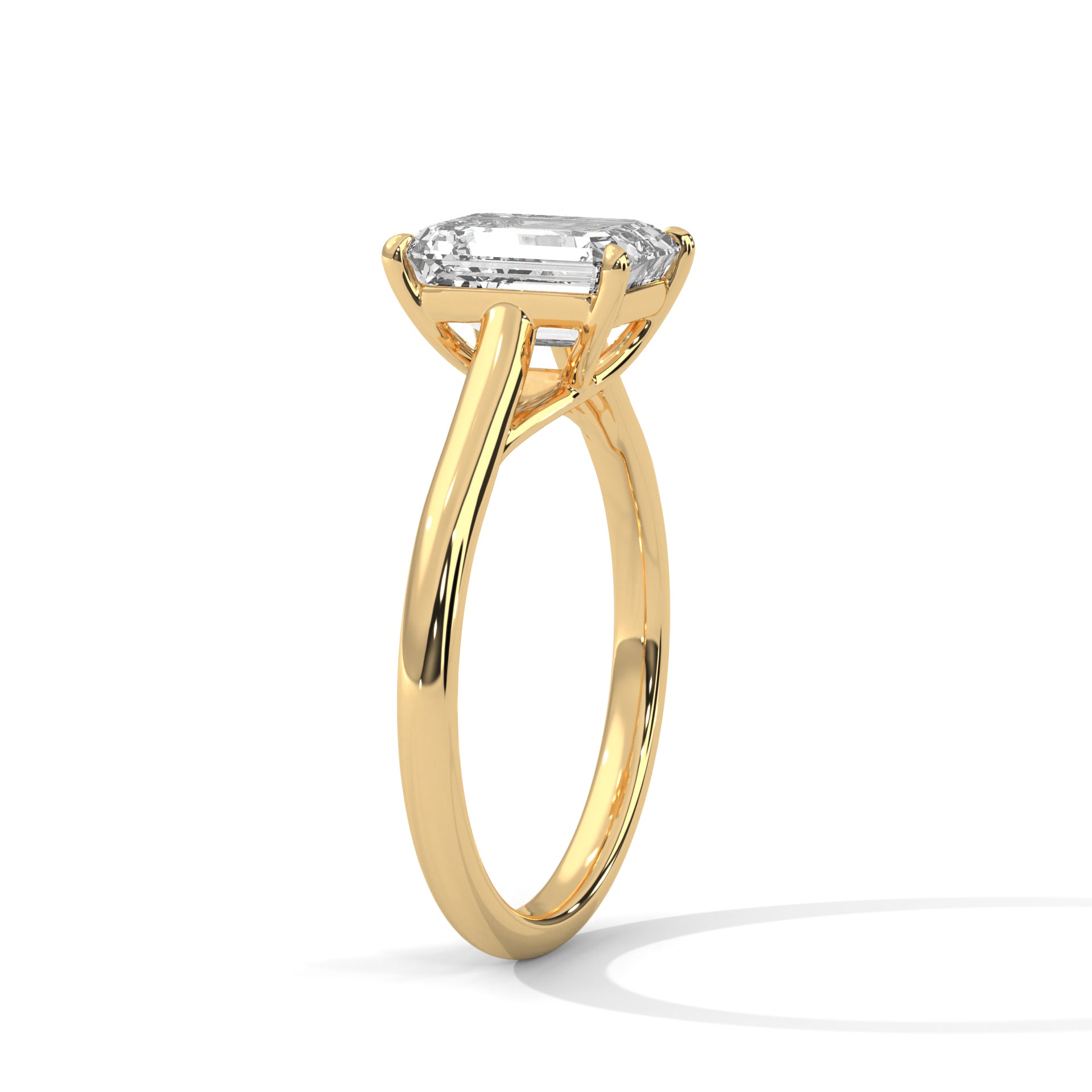 Sunny Solitaire Ring