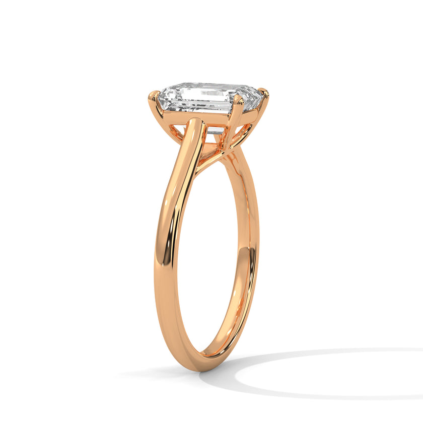 Sunny Solitaire Ring