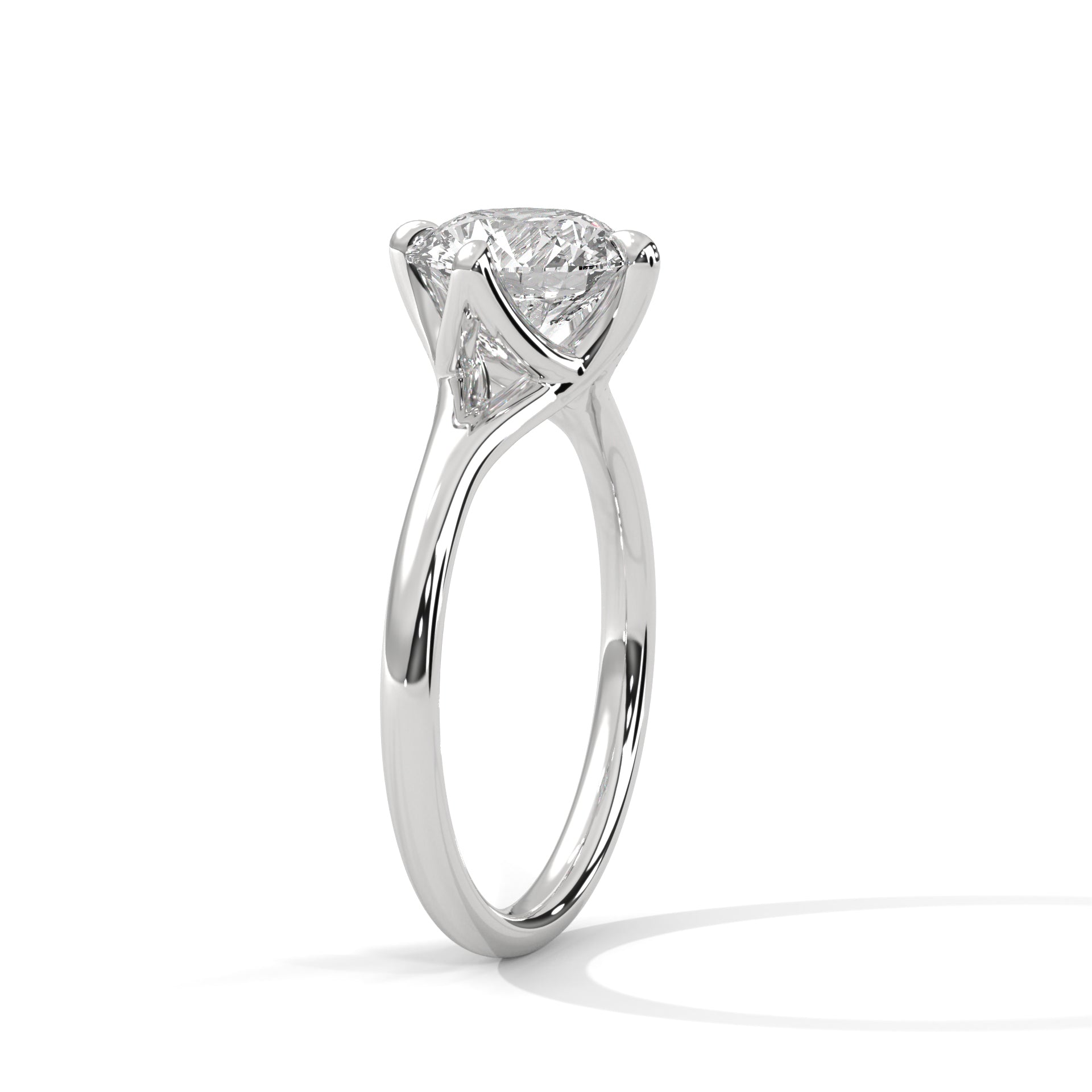 Hunter Solitaire Ring