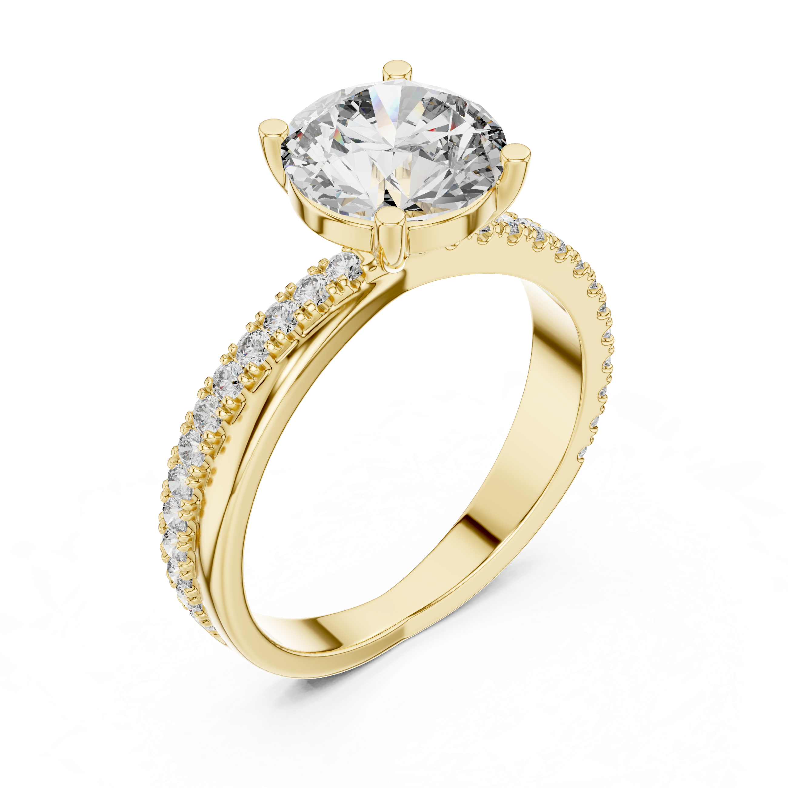 Lilian Solitaire Ring