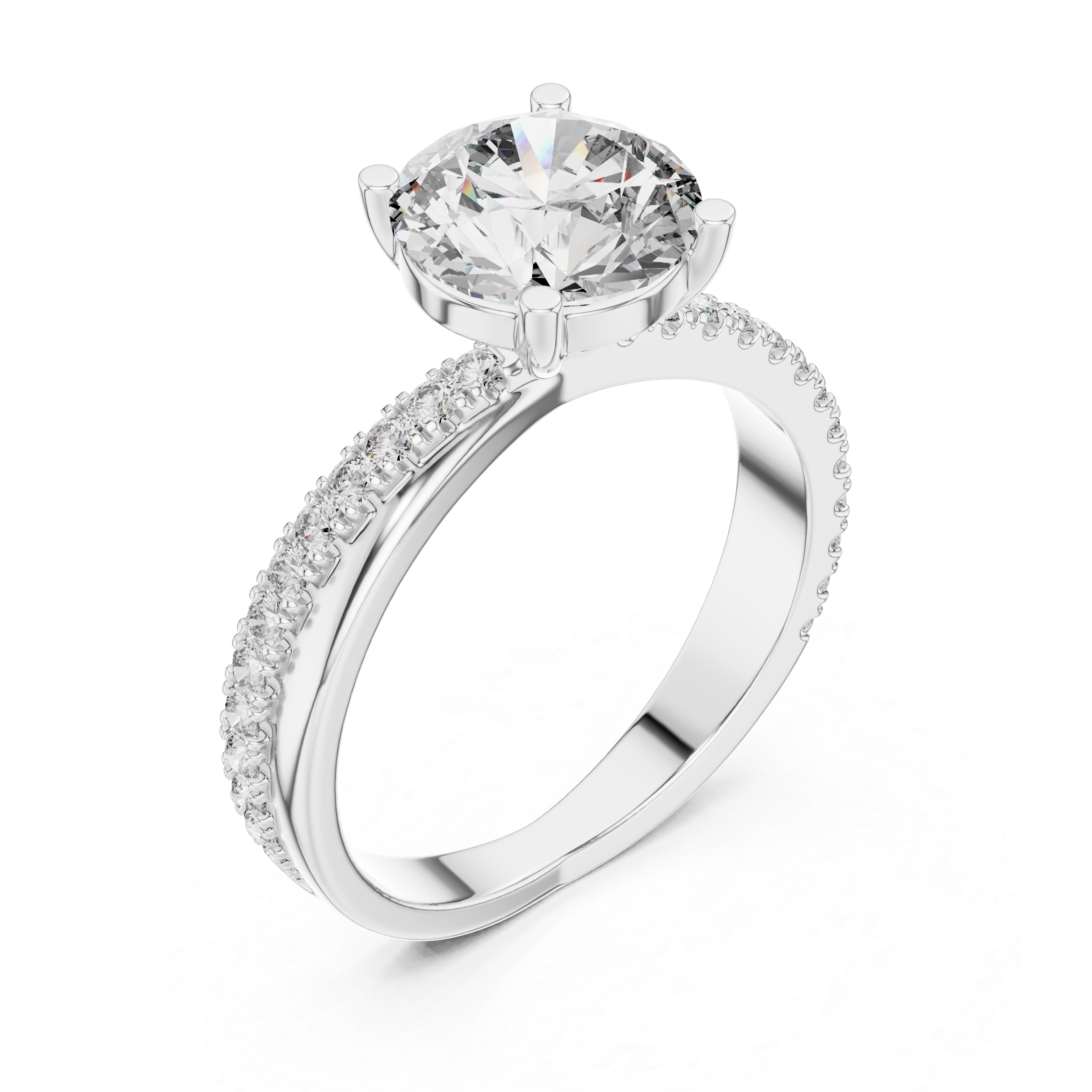 Lilian Solitaire Ring
