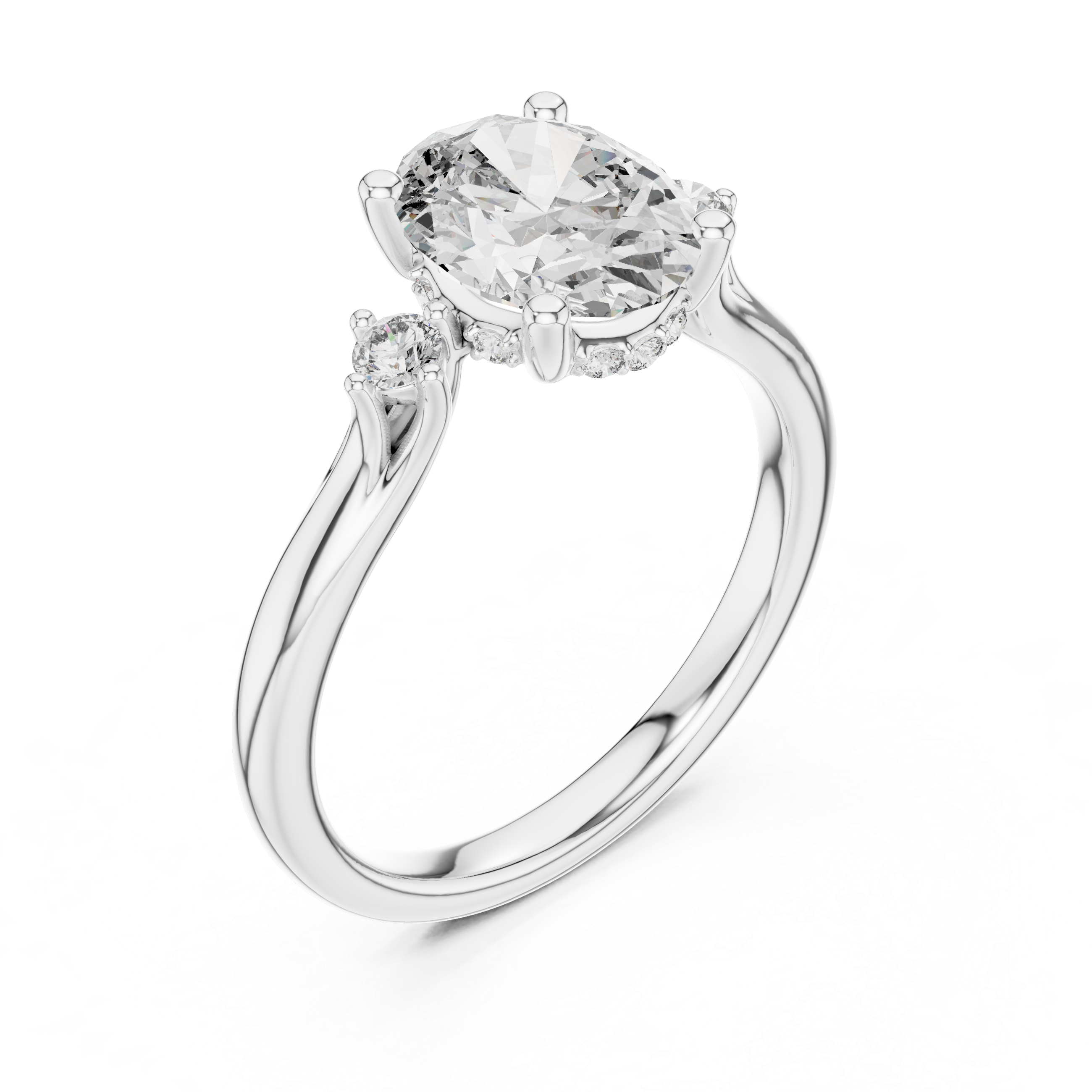 Elaine Solitaire Ring
