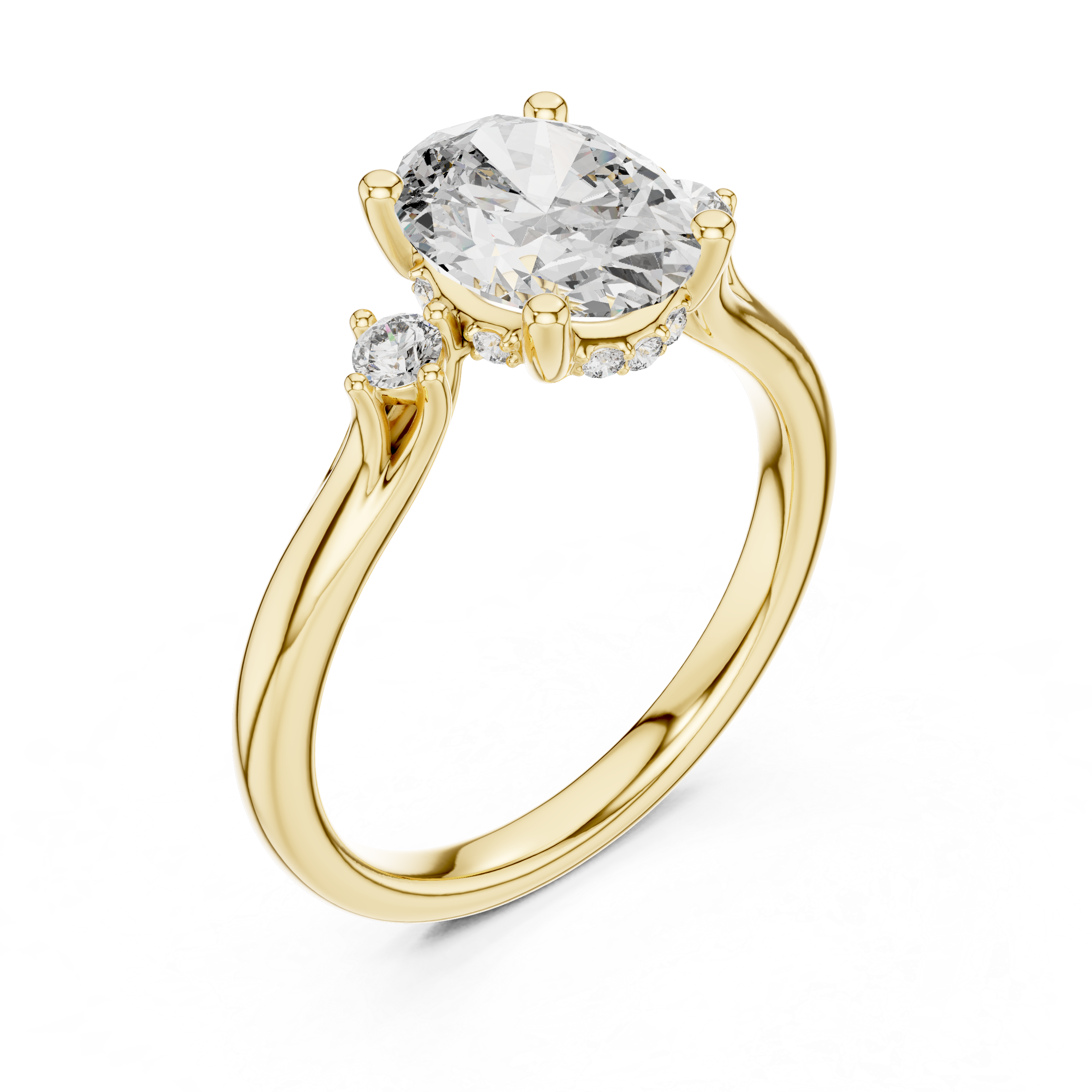 Elaine Solitaire Ring