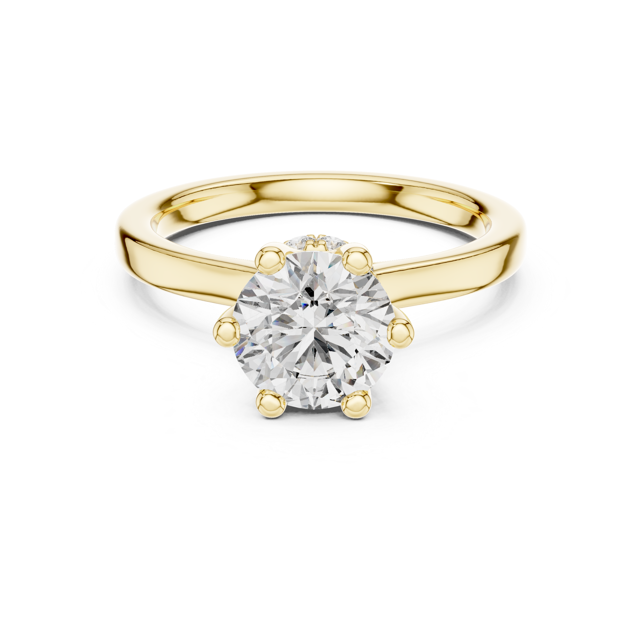 Lacey Solitaire Ring