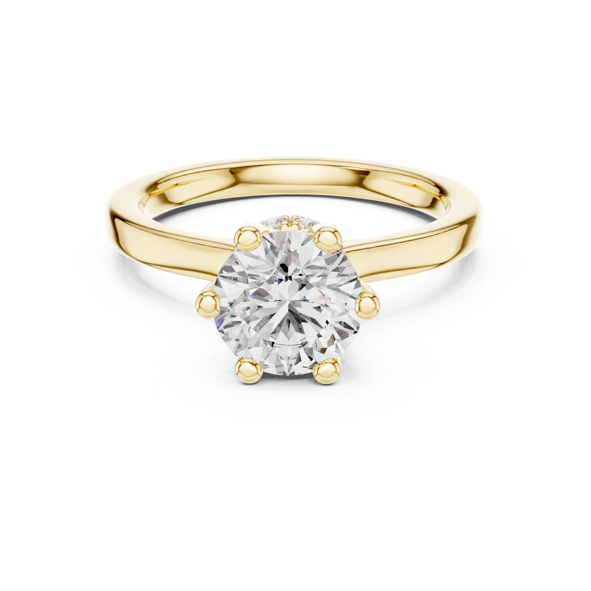 Lacey Solitaire Ring