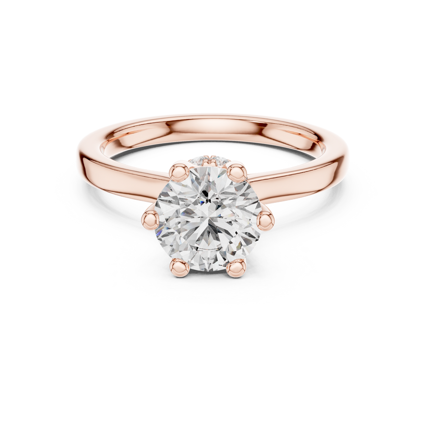 Lacey Solitaire Ring