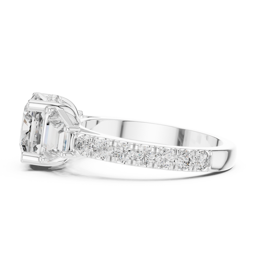 Addyson Three Stone Ring