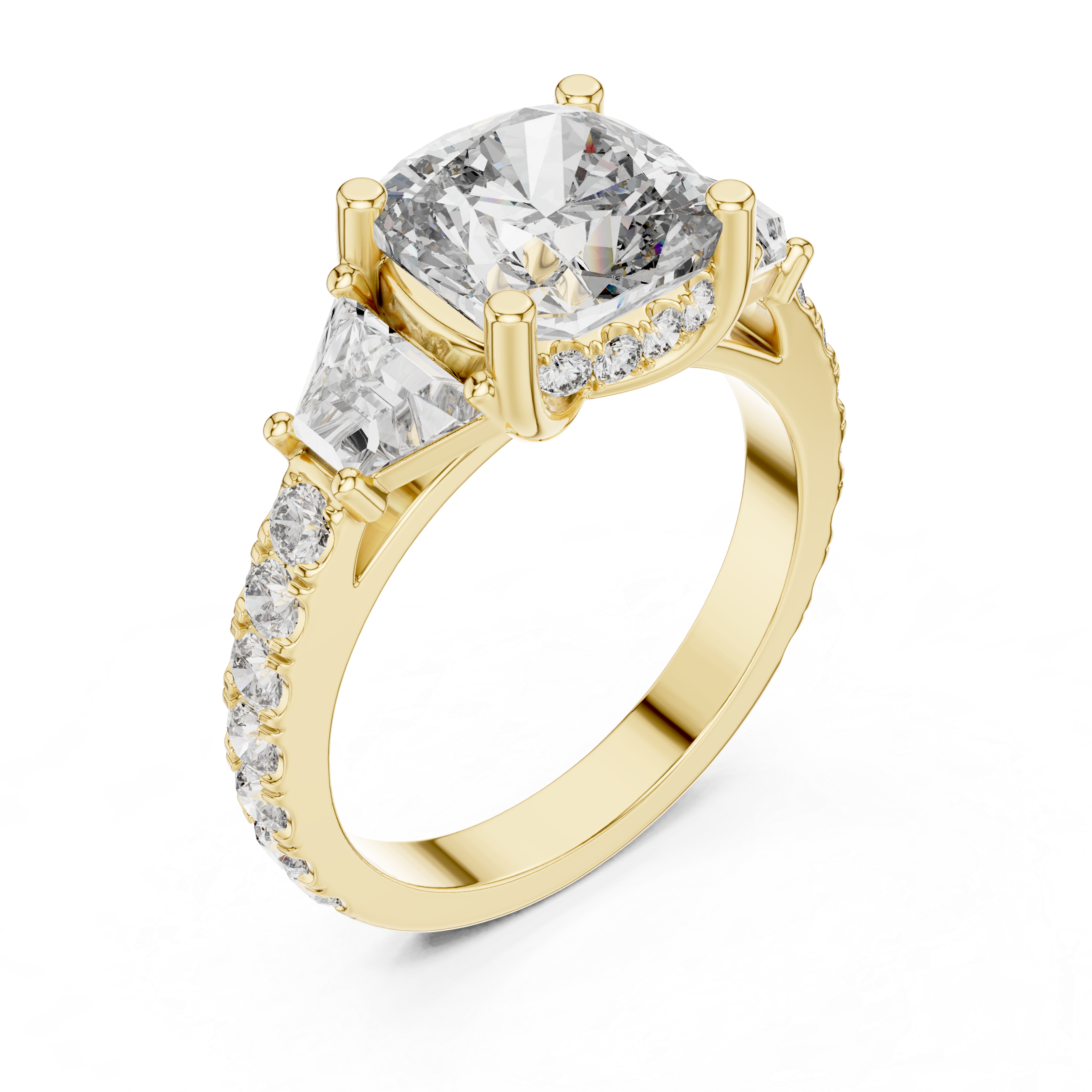 Addyson Three Stone Ring
