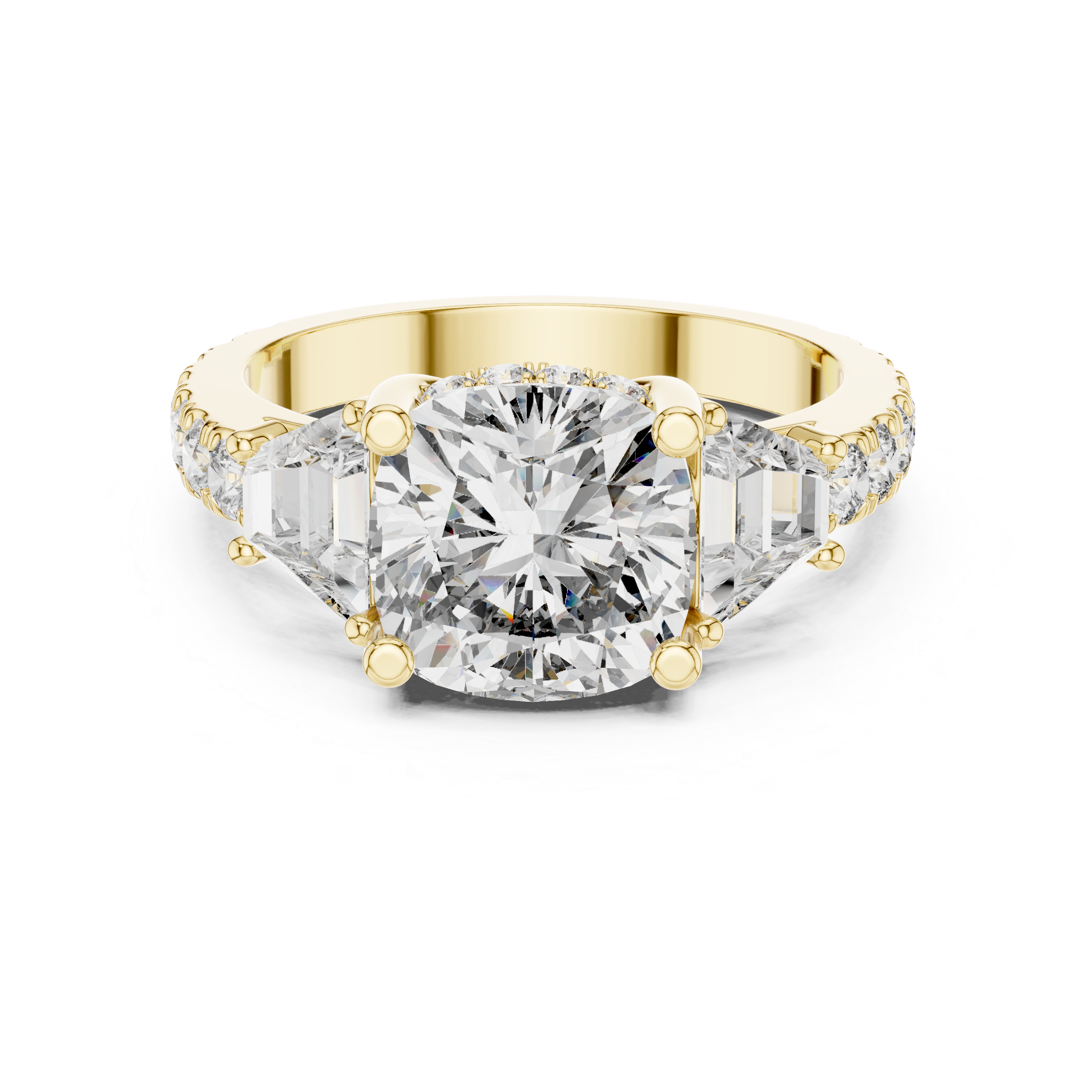 Addyson Three Stone Ring