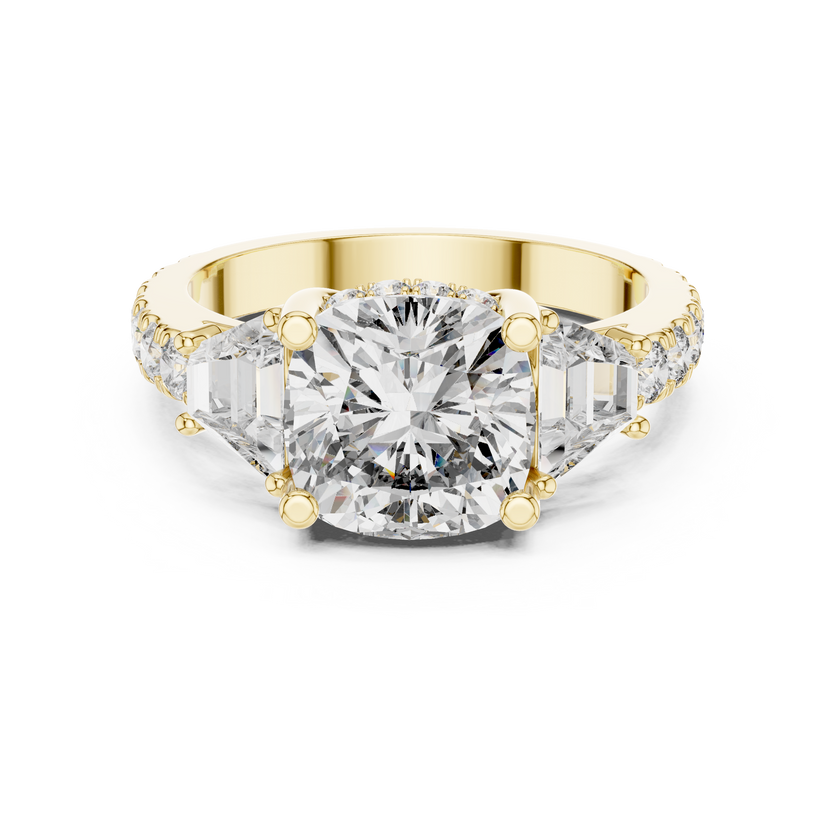 Addyson Three Stone Ring