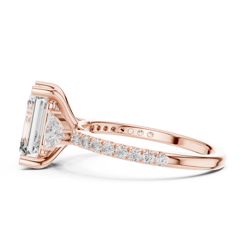 Leyla Three Stone Ring