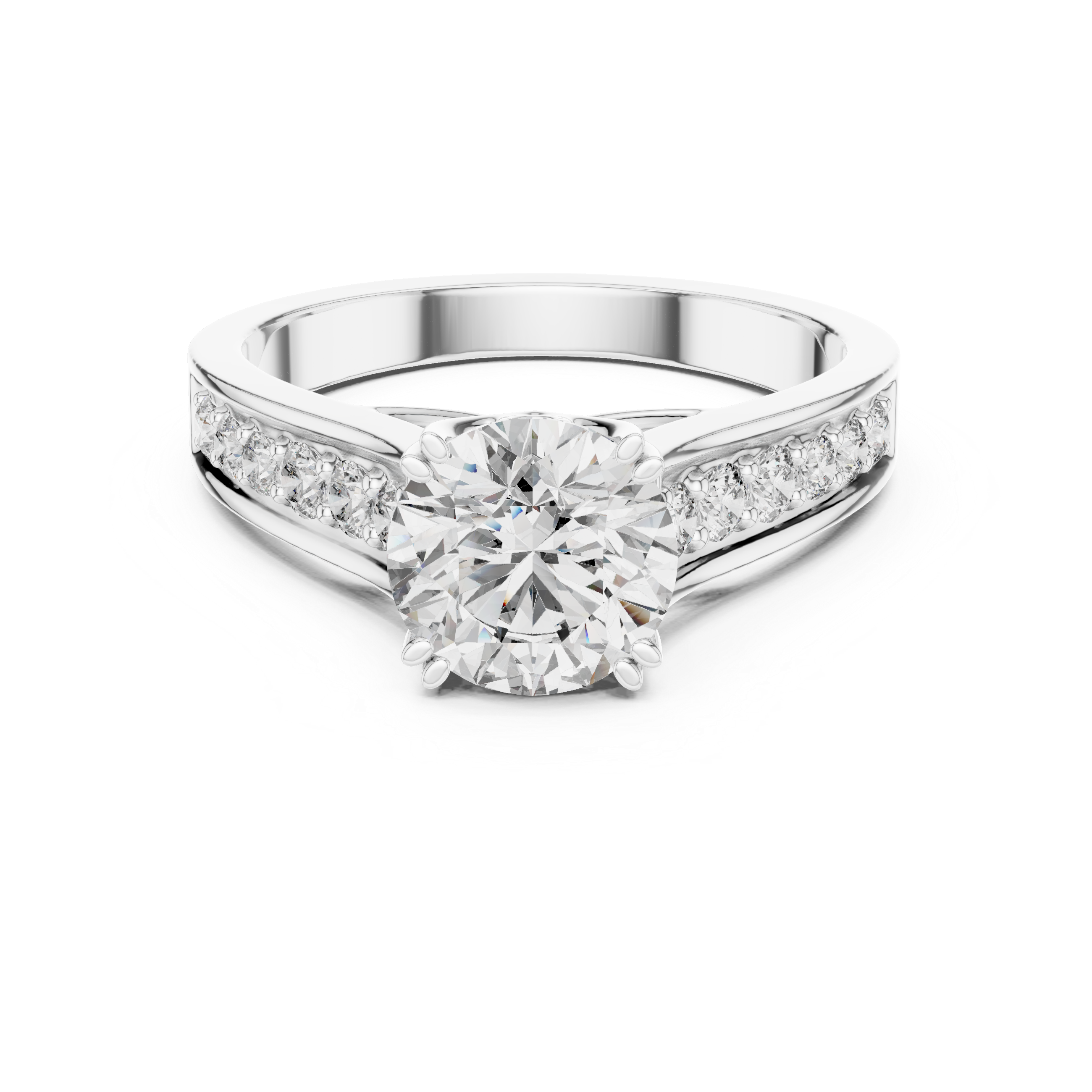 Aubrie Solitaire Ring