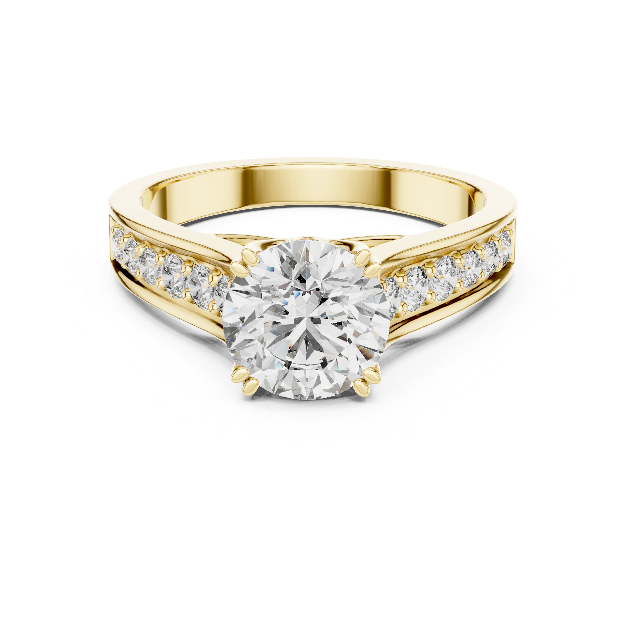 Aubrie Solitaire Ring