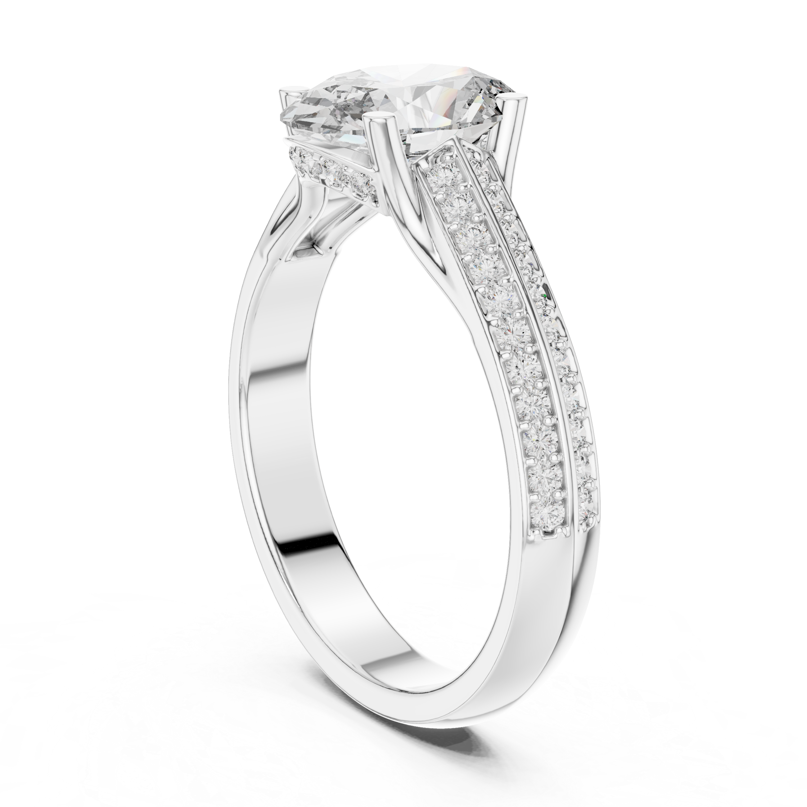 Alma Solitaire Ring