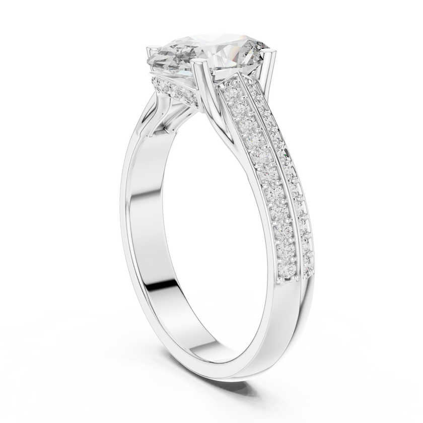 Alma Solitaire Ring