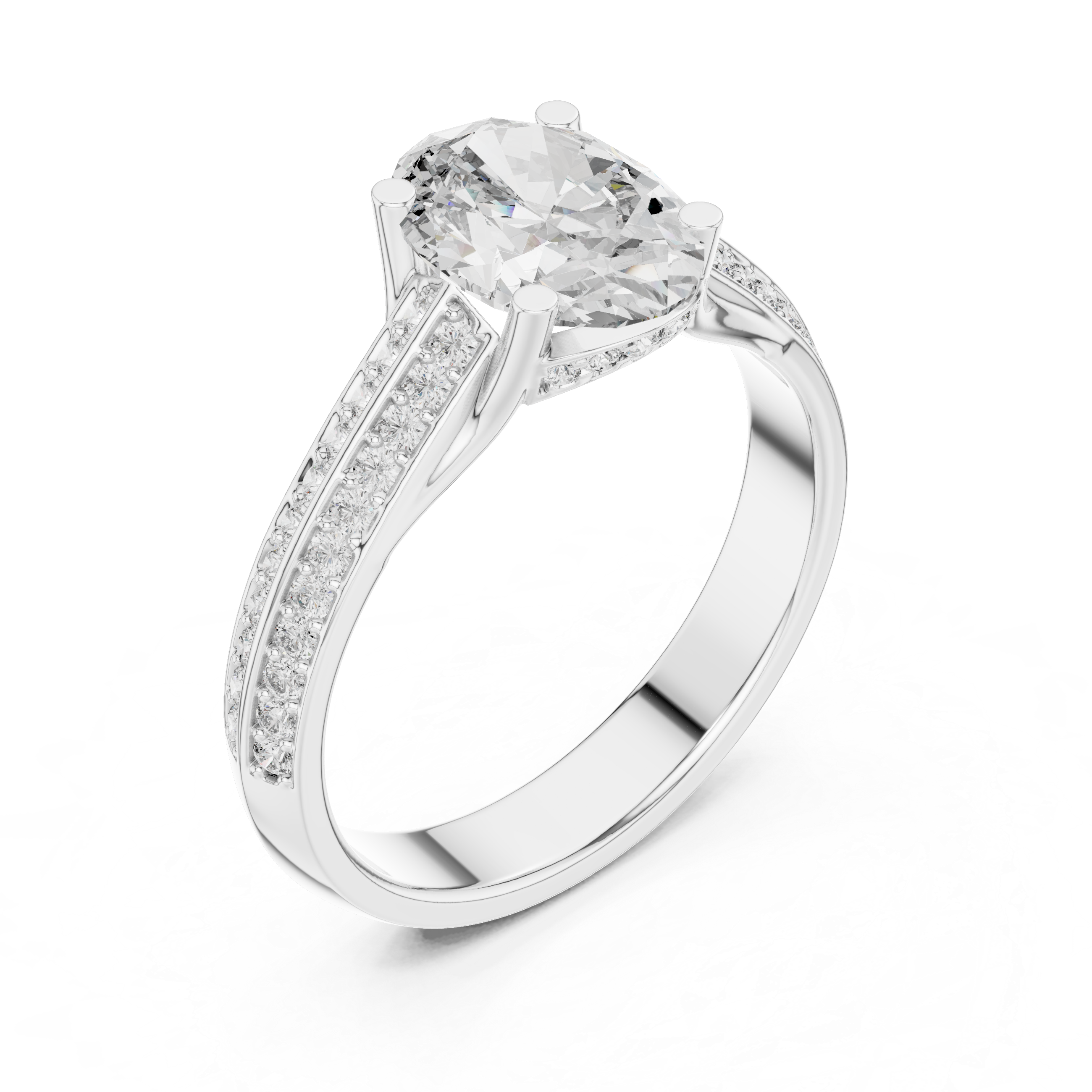 Alma Solitaire Ring