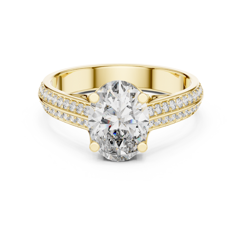 Alma Solitaire Ring