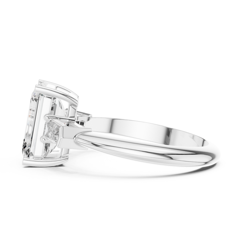 Aleena Three Stone Ring