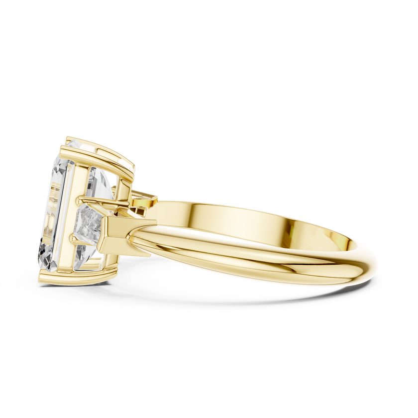 Aleena Three Stone Ring