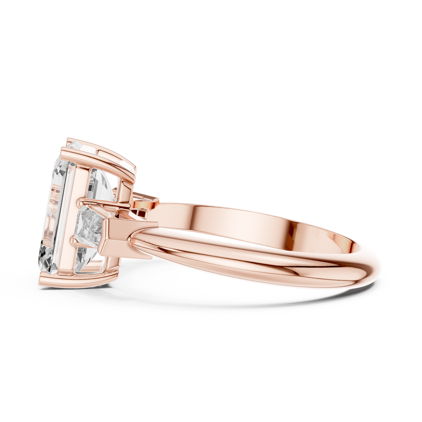 Aleena Three Stone Ring