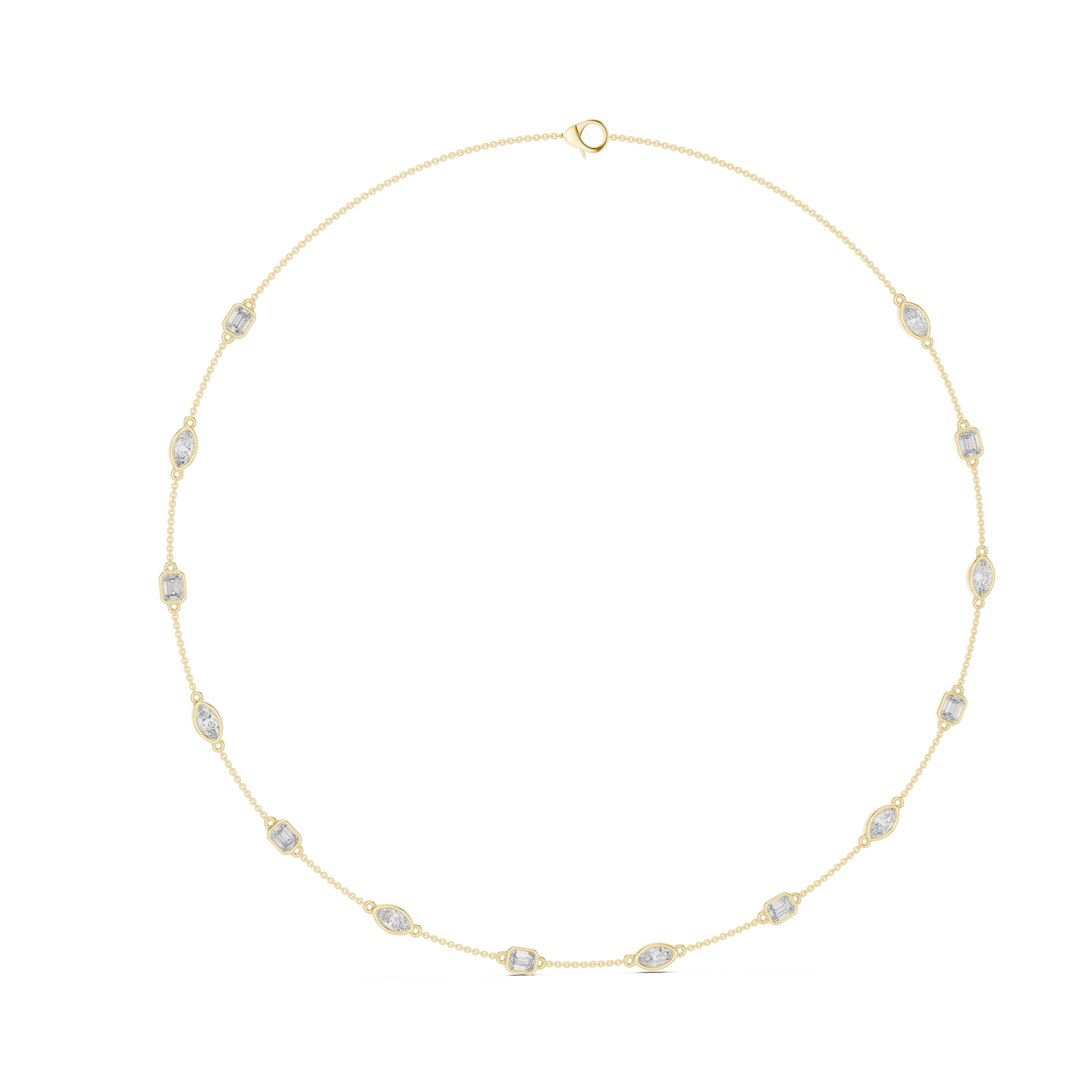 Saniyah Diamond Necklace