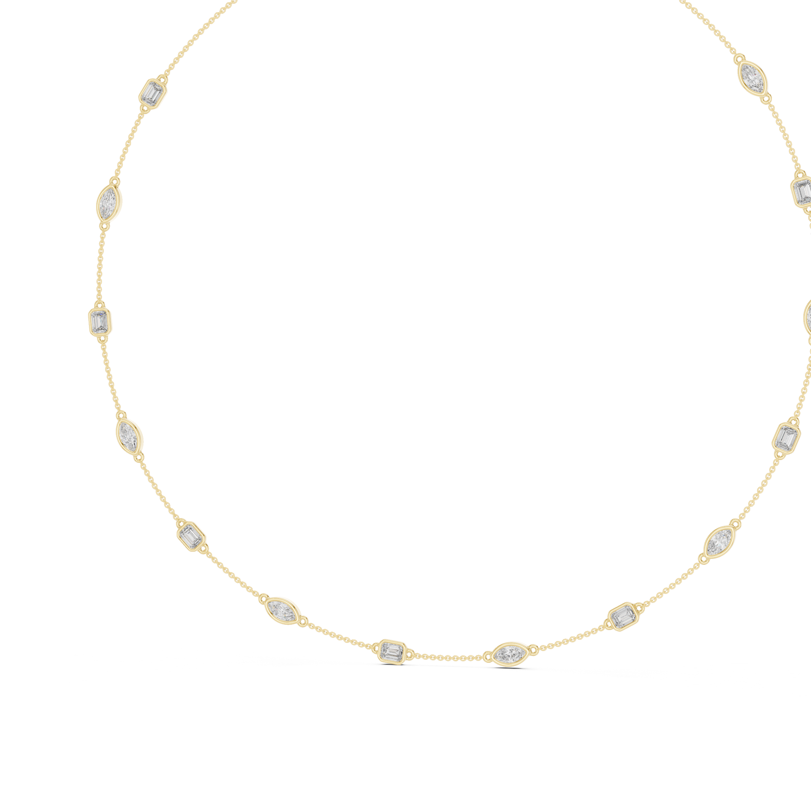 Saniyah Diamond Necklace