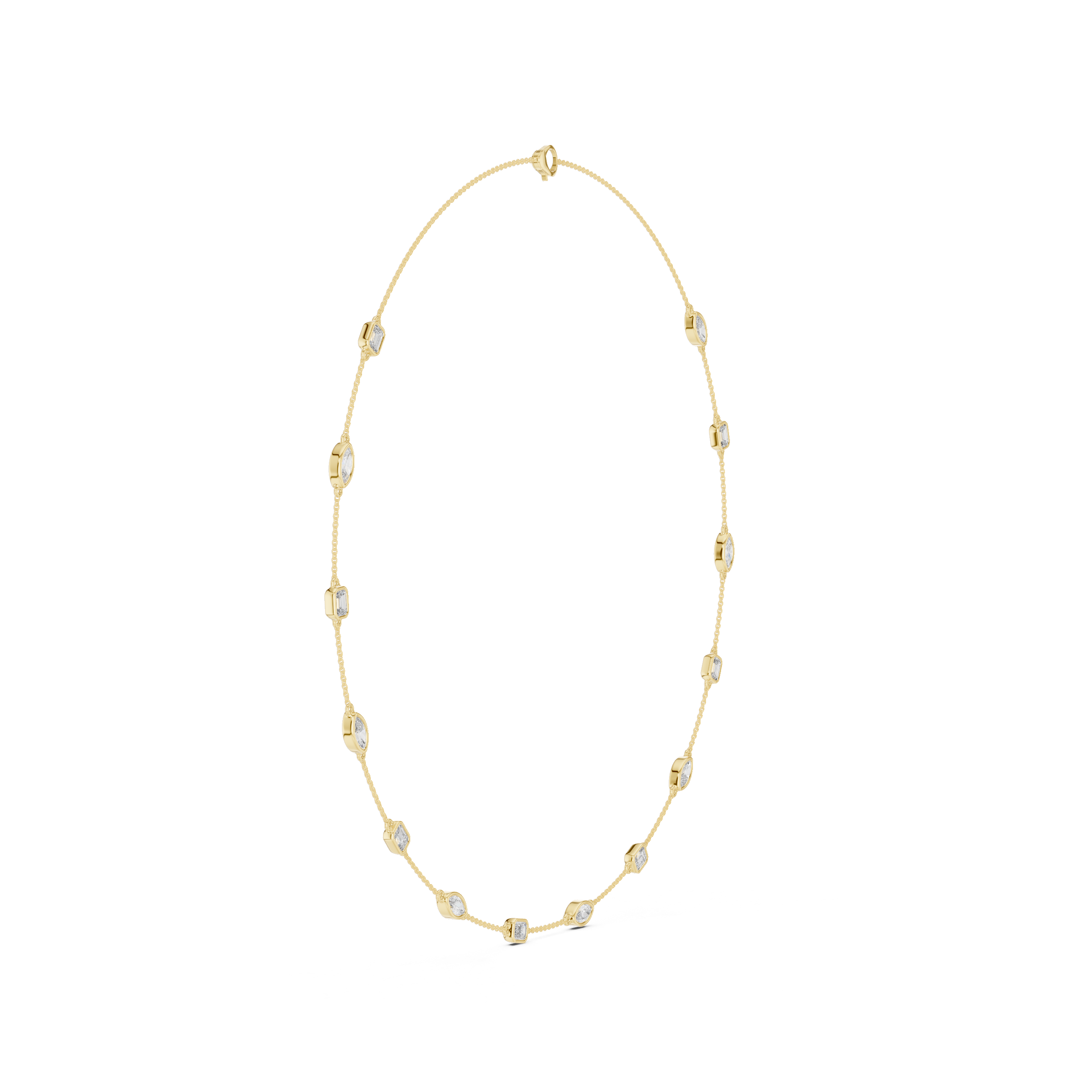 Saniyah Diamond Necklace