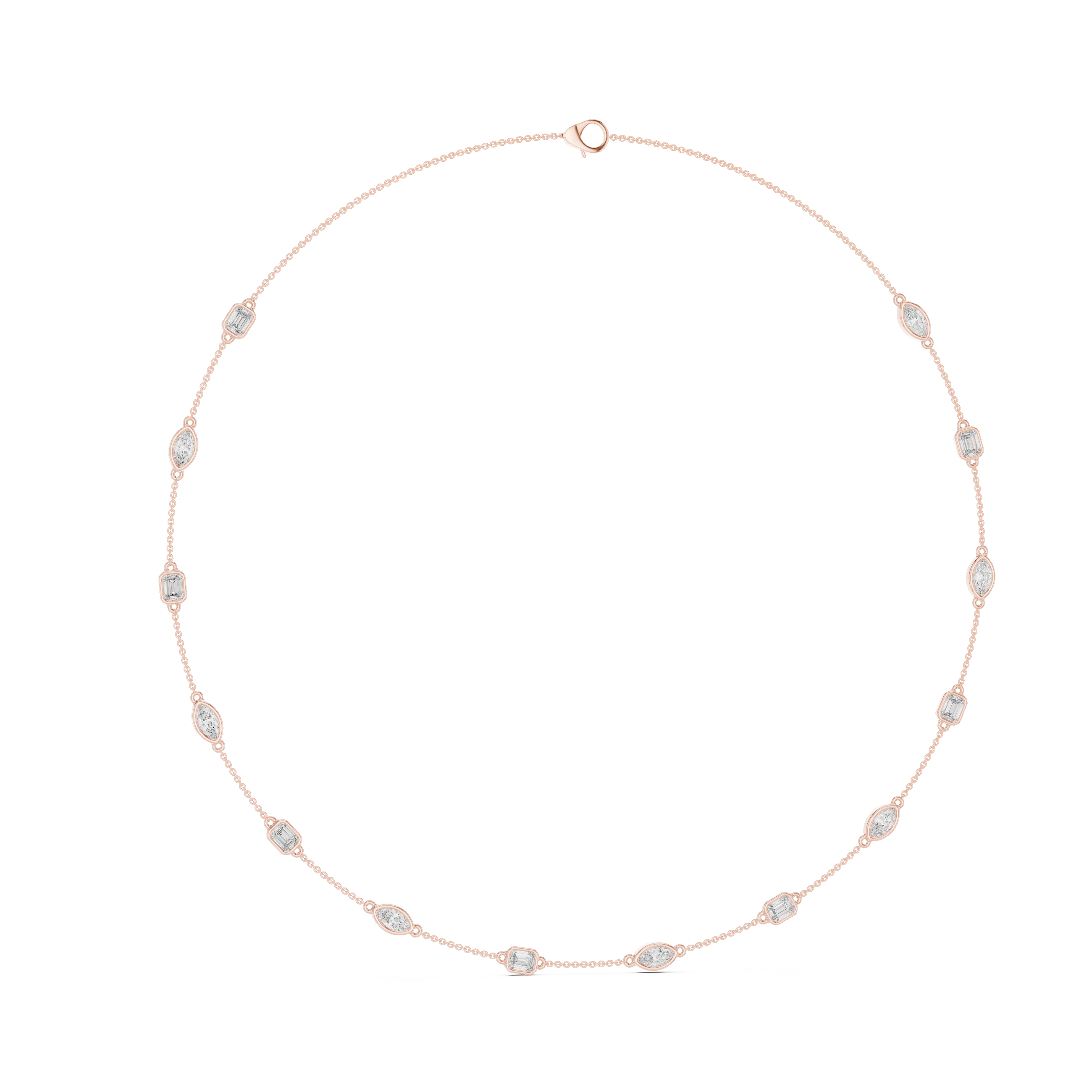 Saniyah Diamond Necklace