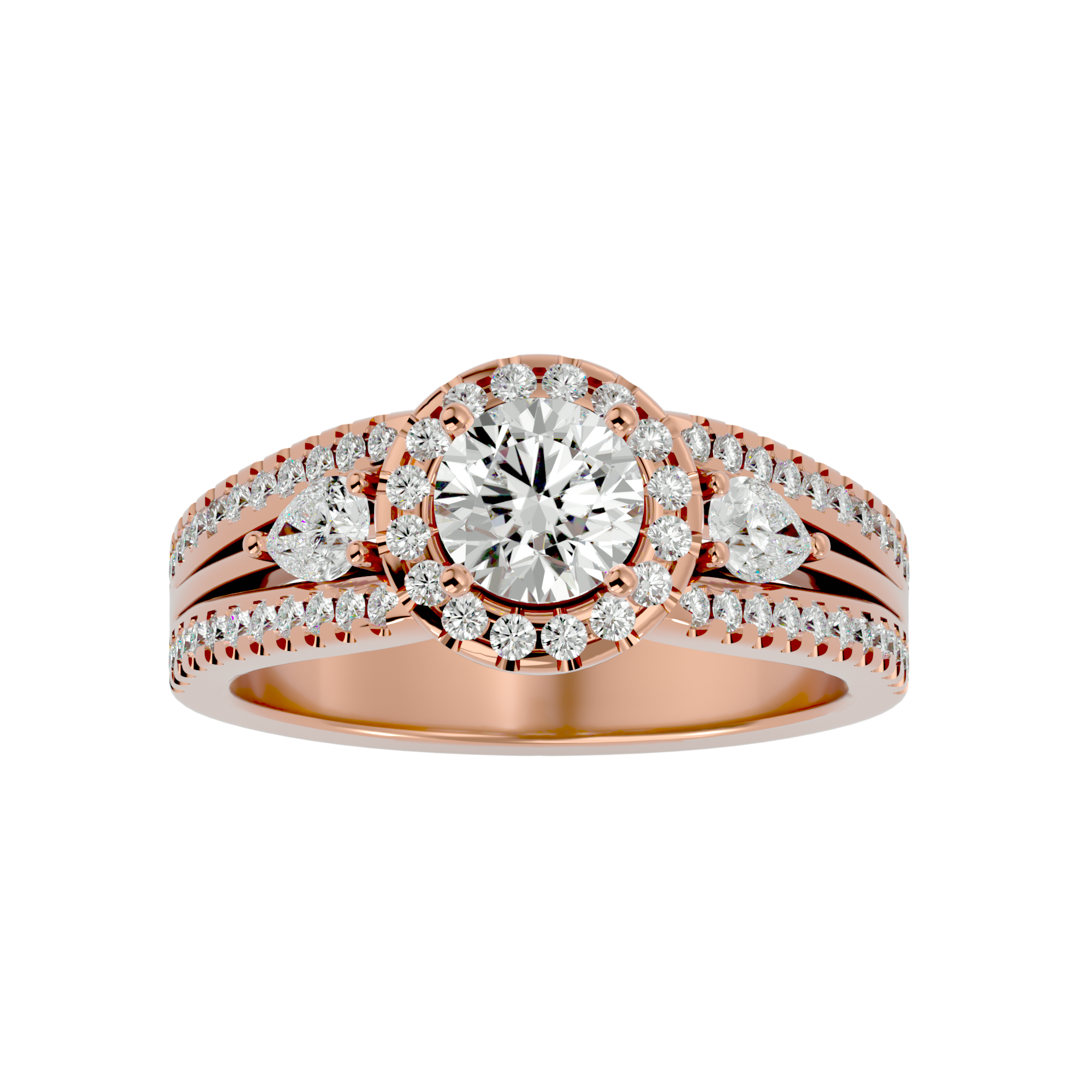 Zahra Three Stone Ring