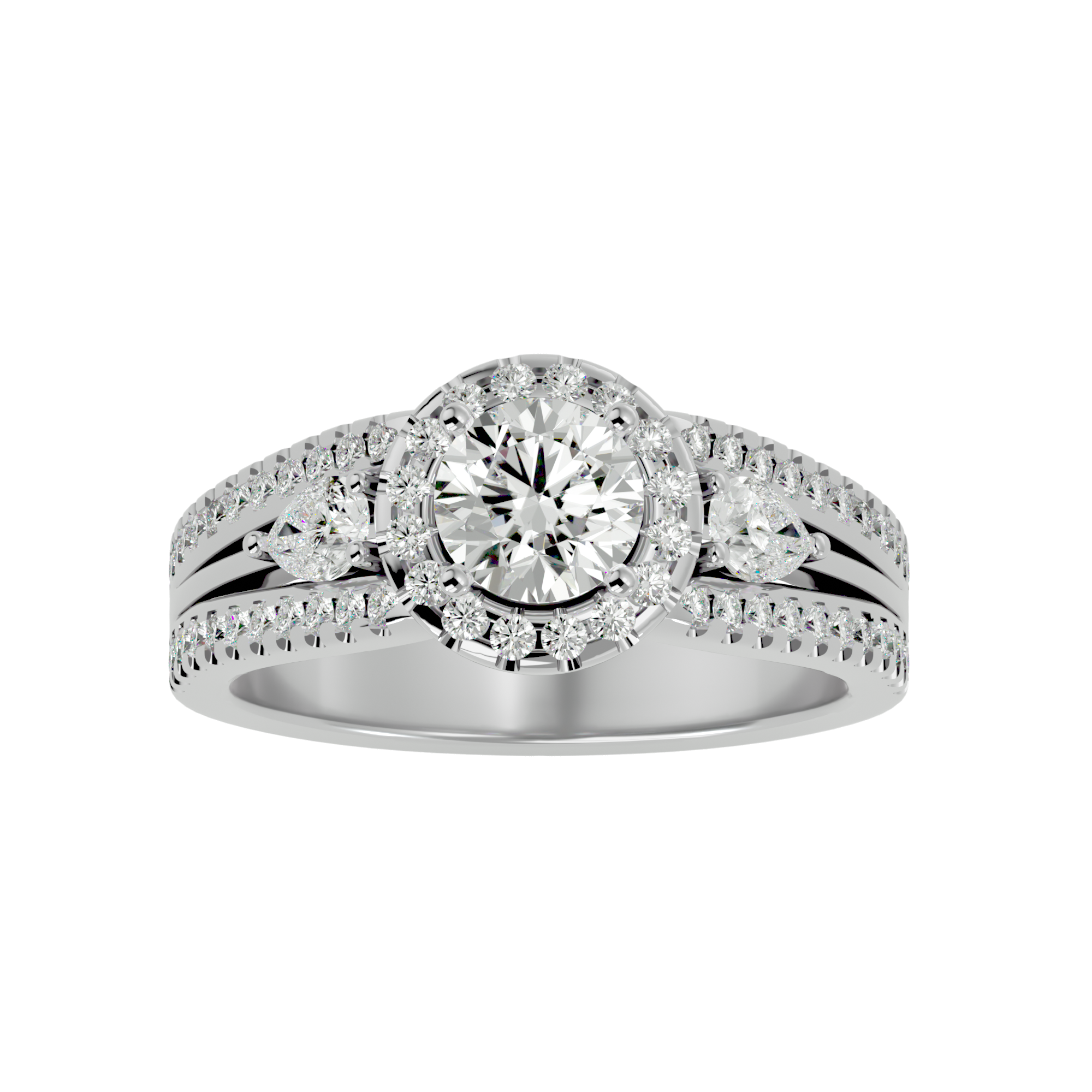 Zahra Three Stone Ring