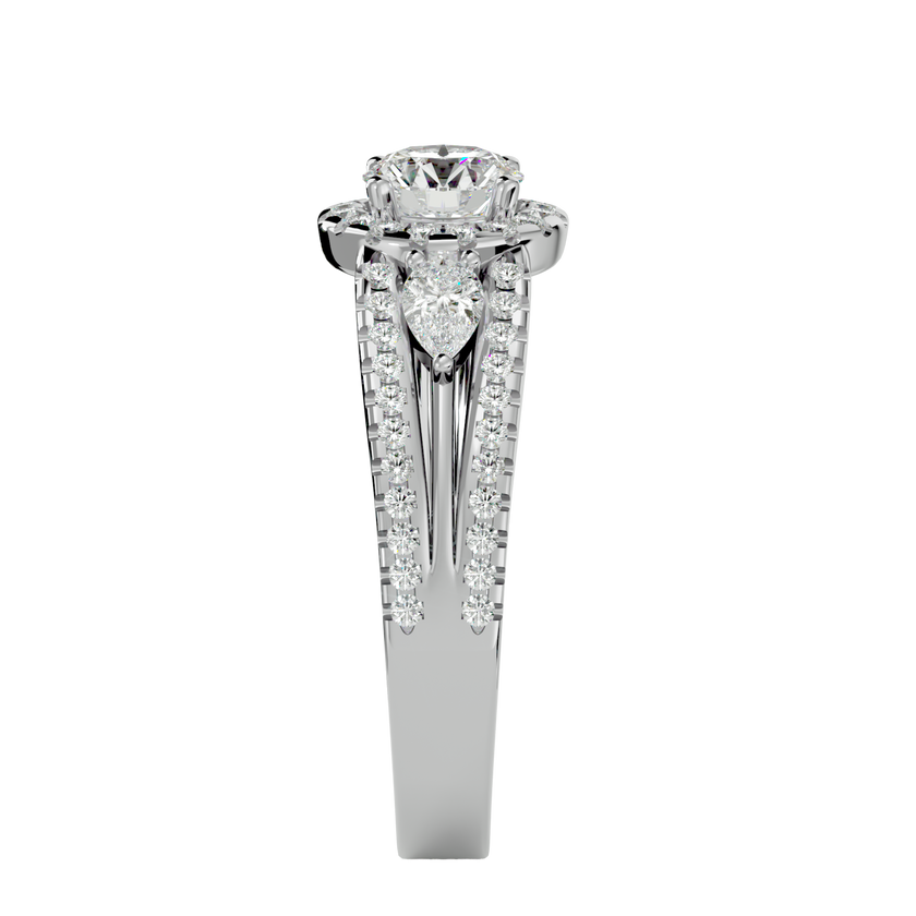Zahra Three Stone Ring