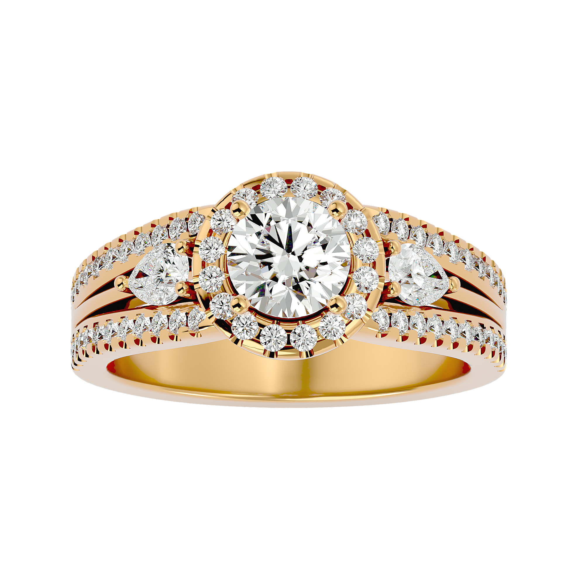 Greta Three Stone Ring