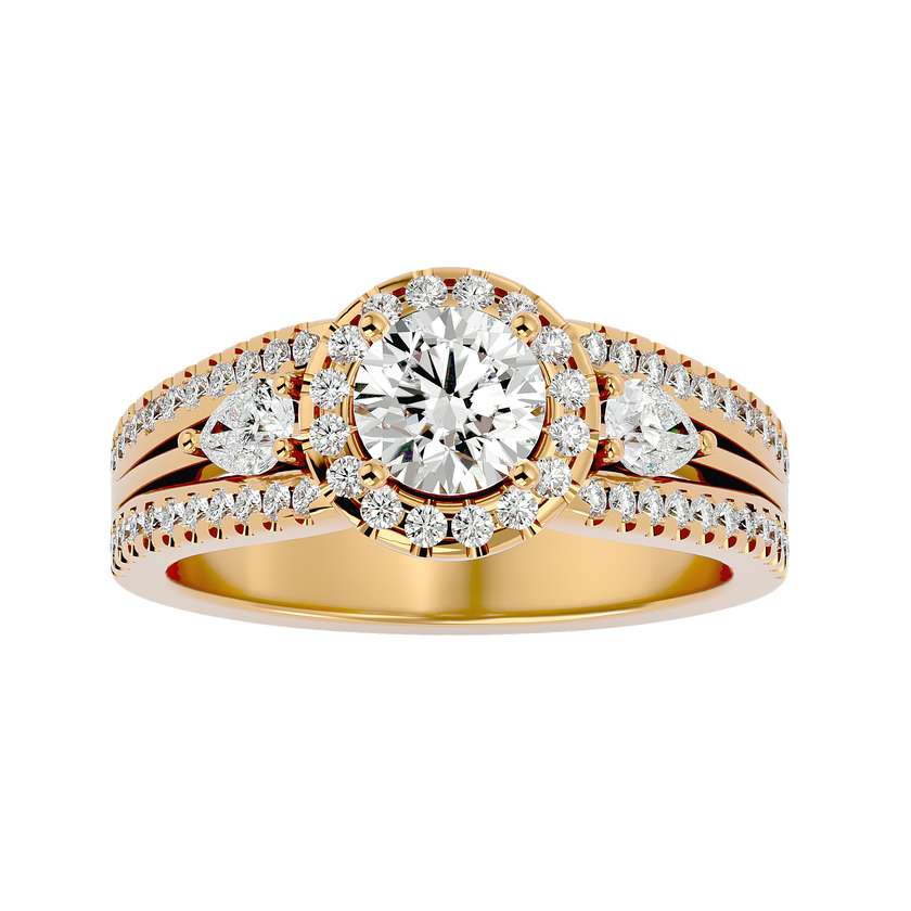 Greta Three Stone Ring