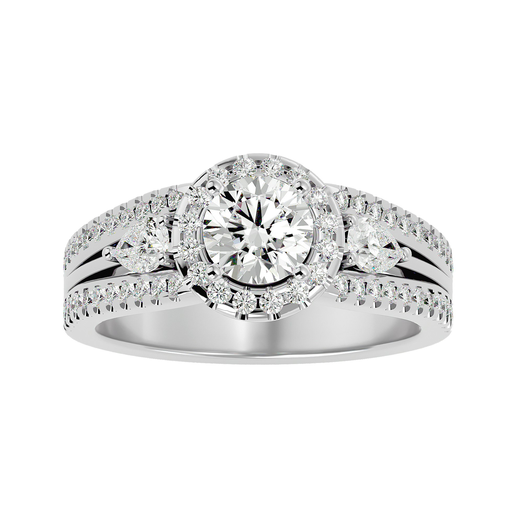 Greta Three Stone Ring