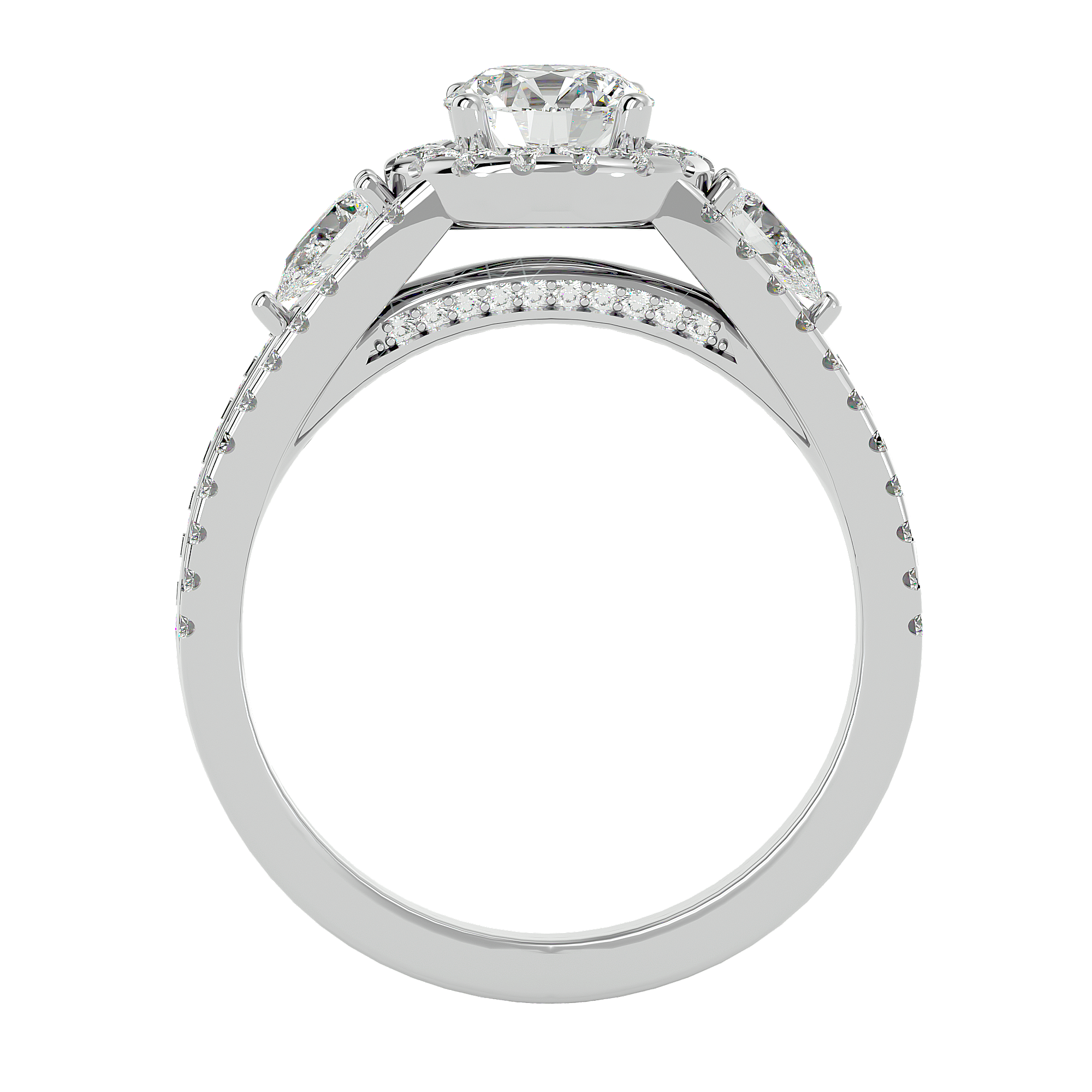 Greta Three Stone Ring
