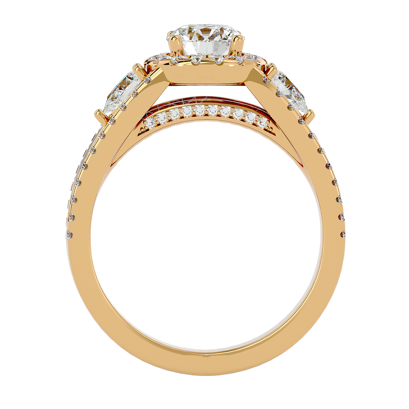 Greta Three Stone Ring