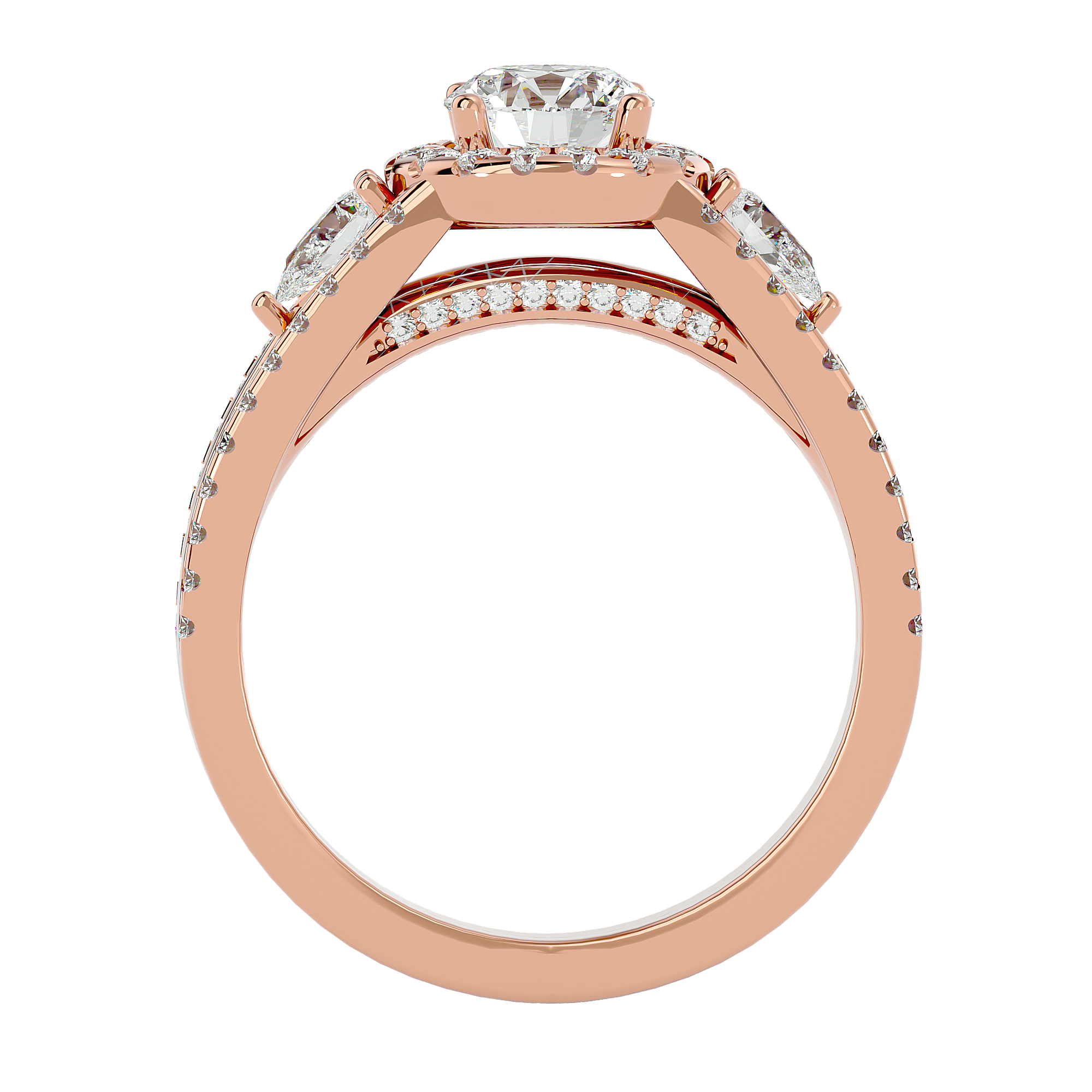 Greta Three Stone Ring