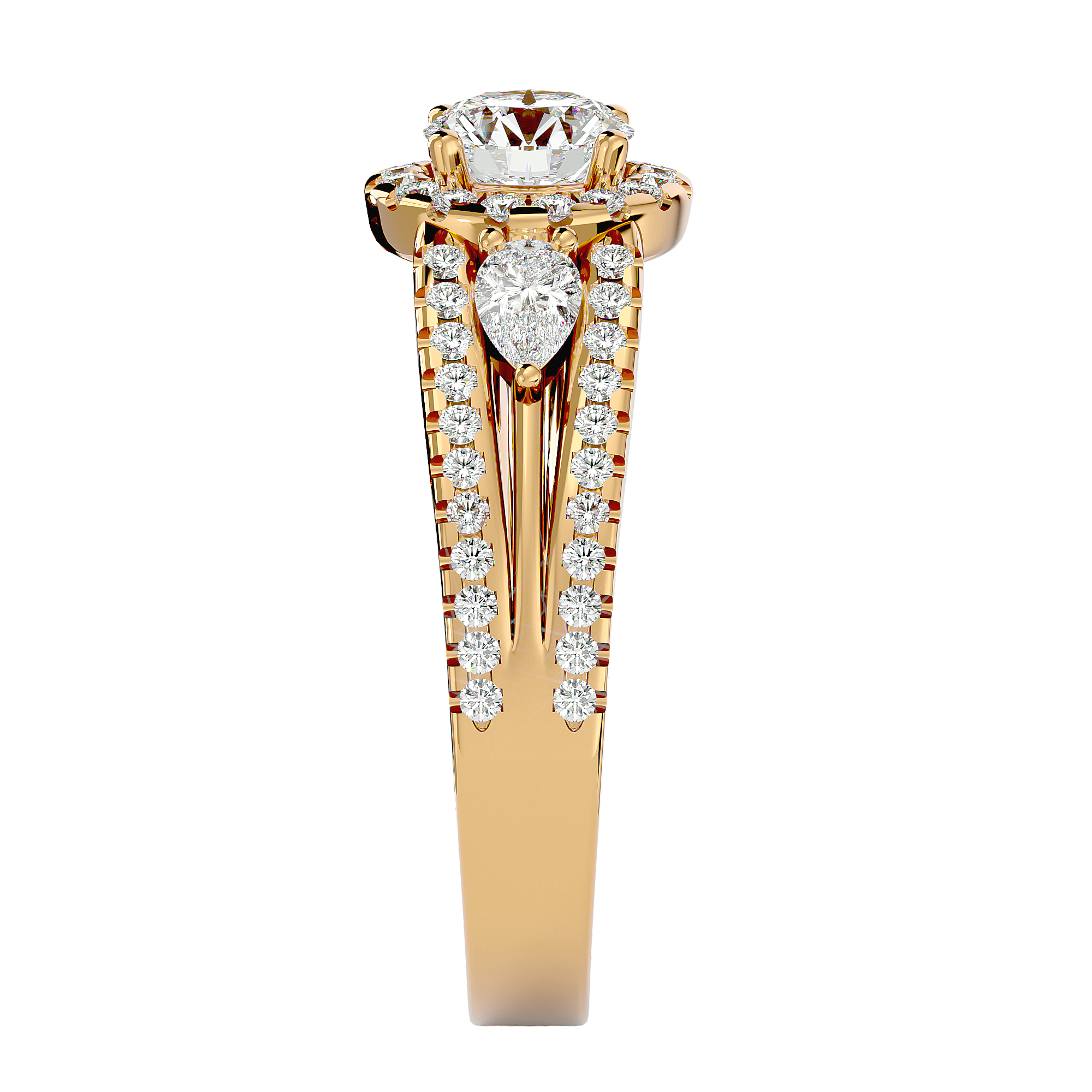 Greta Three Stone Ring
