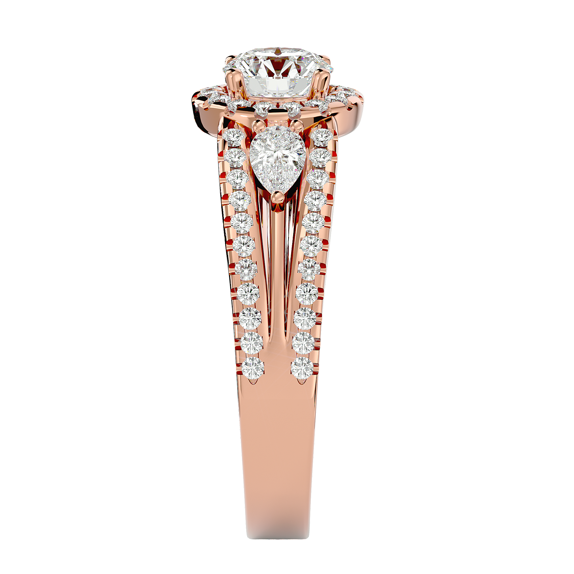 Greta Three Stone Ring